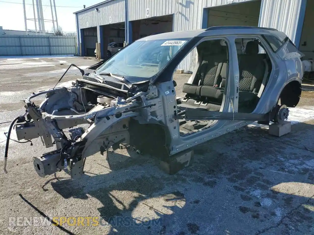 1 Фотография поврежденного автомобиля 3GNKBCRS0MS532704 CHEVROLET BLAZER 2021