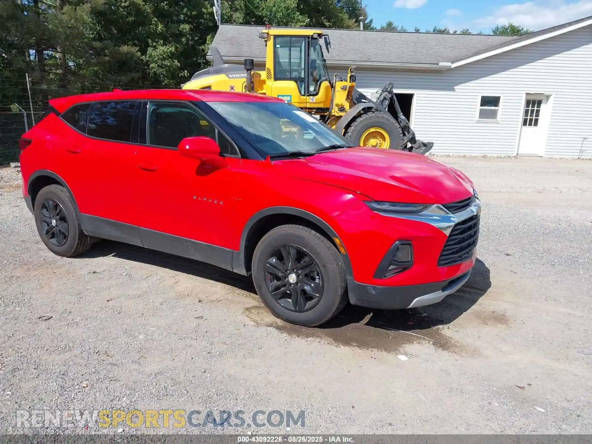 1 Photograph of a damaged car 3GNKBCRS1MS579692 CHEVROLET BLAZER 2021