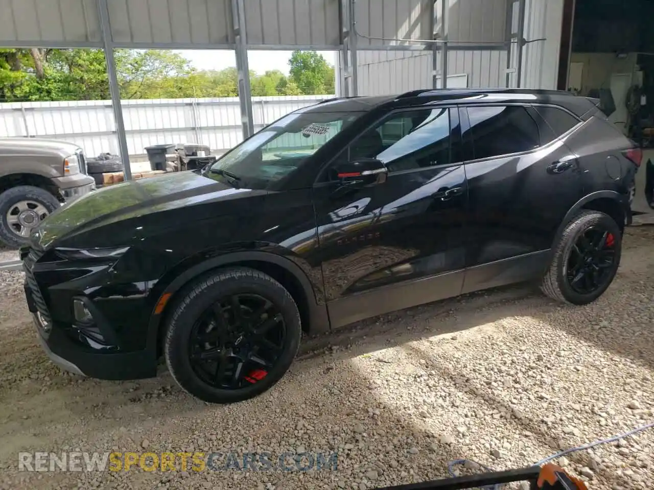 1 Photograph of a damaged car 3GNKBCRS3MS574851 CHEVROLET BLAZER 2021