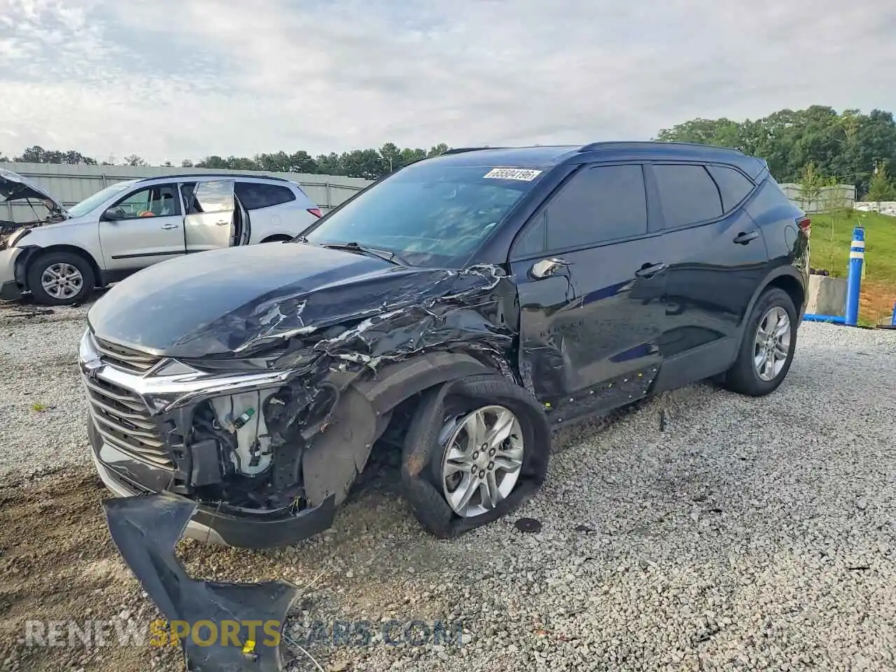 1 fotografías del automóvil dañado 3GNKBCRS8MS549220 CHEVROLET BLAZER 2021