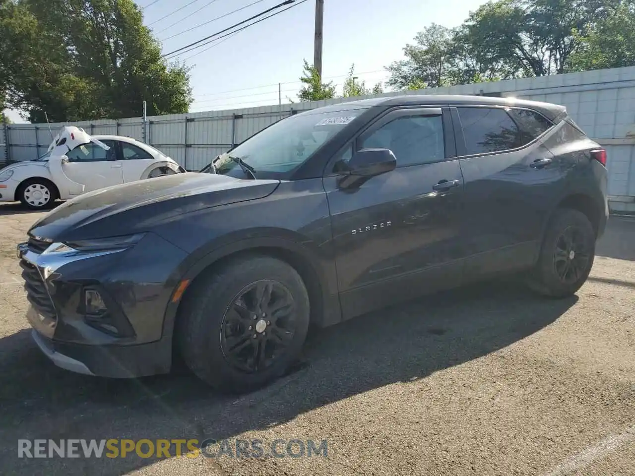 1 Photograph of a damaged car 3GNKBCRSXMS523508 CHEVROLET BLAZER 2021