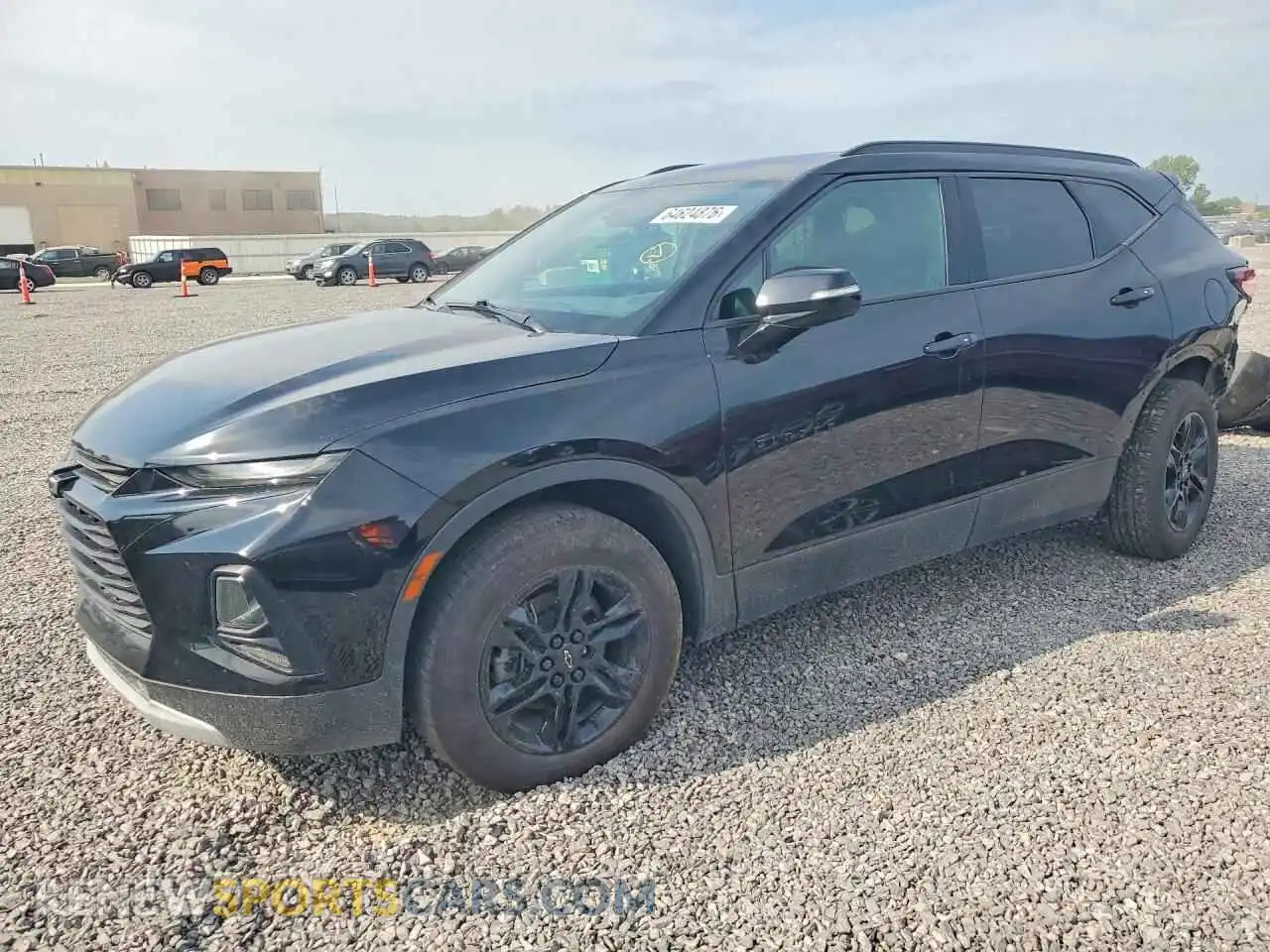 1 Фотография поврежденного автомобиля 3GNKBCRSXMS543662 CHEVROLET BLAZER 2021