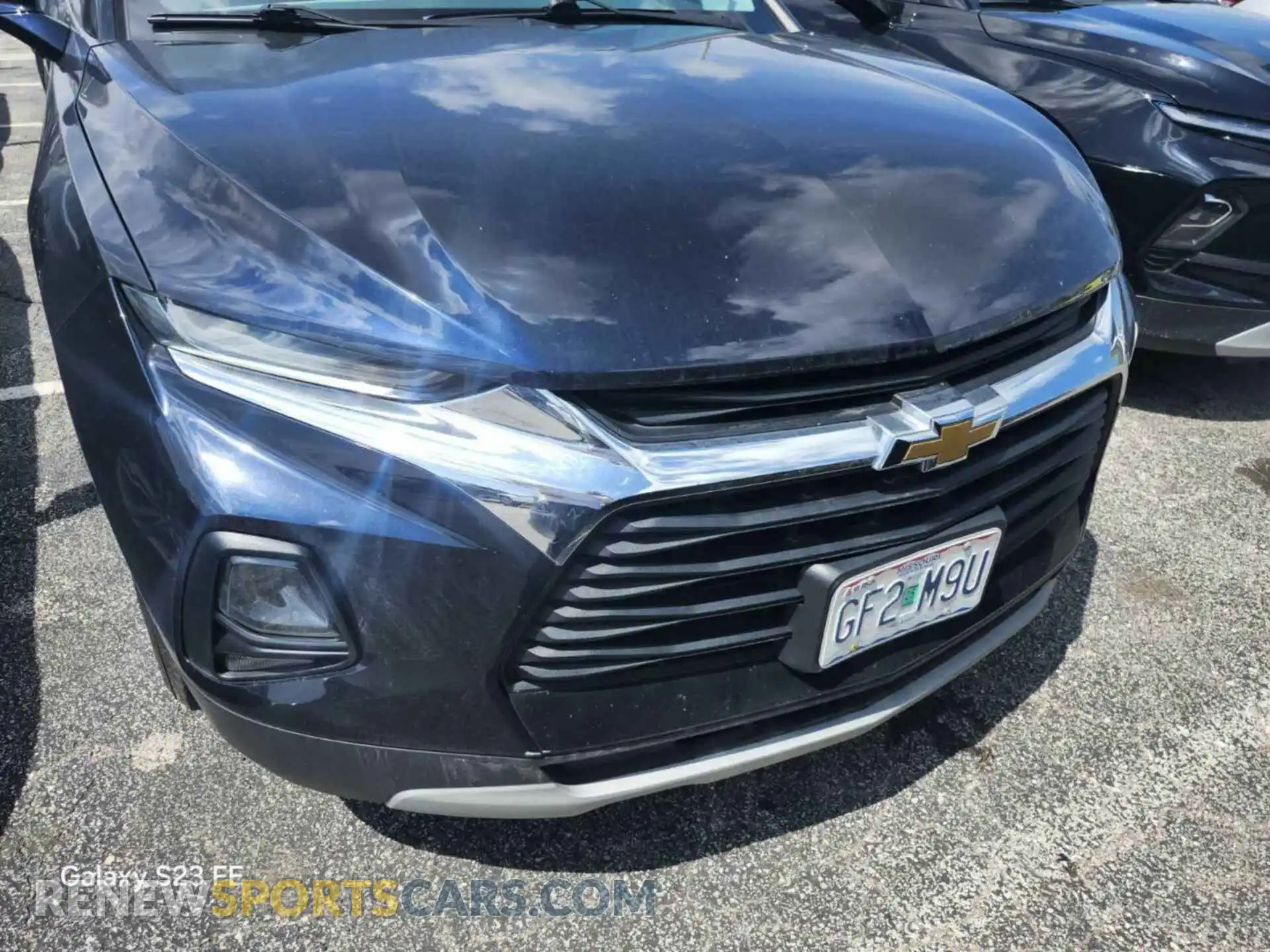 1 Photograph of a damaged car 3GNKBDR40MS551101 CHEVROLET BLAZER 2021