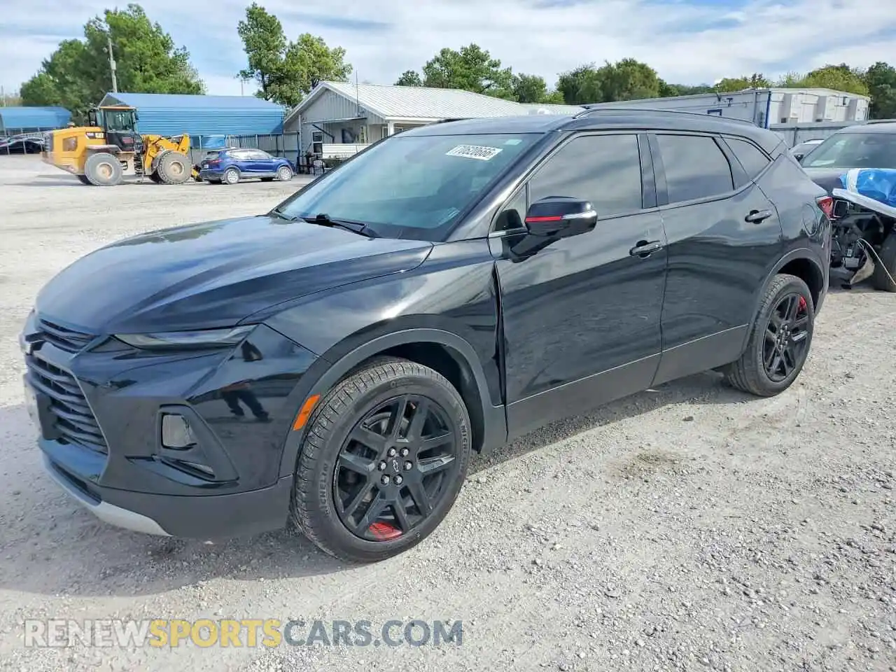 1 Photograph of a damaged car 3GNKBDRS2MS523413 CHEVROLET BLAZER 2021