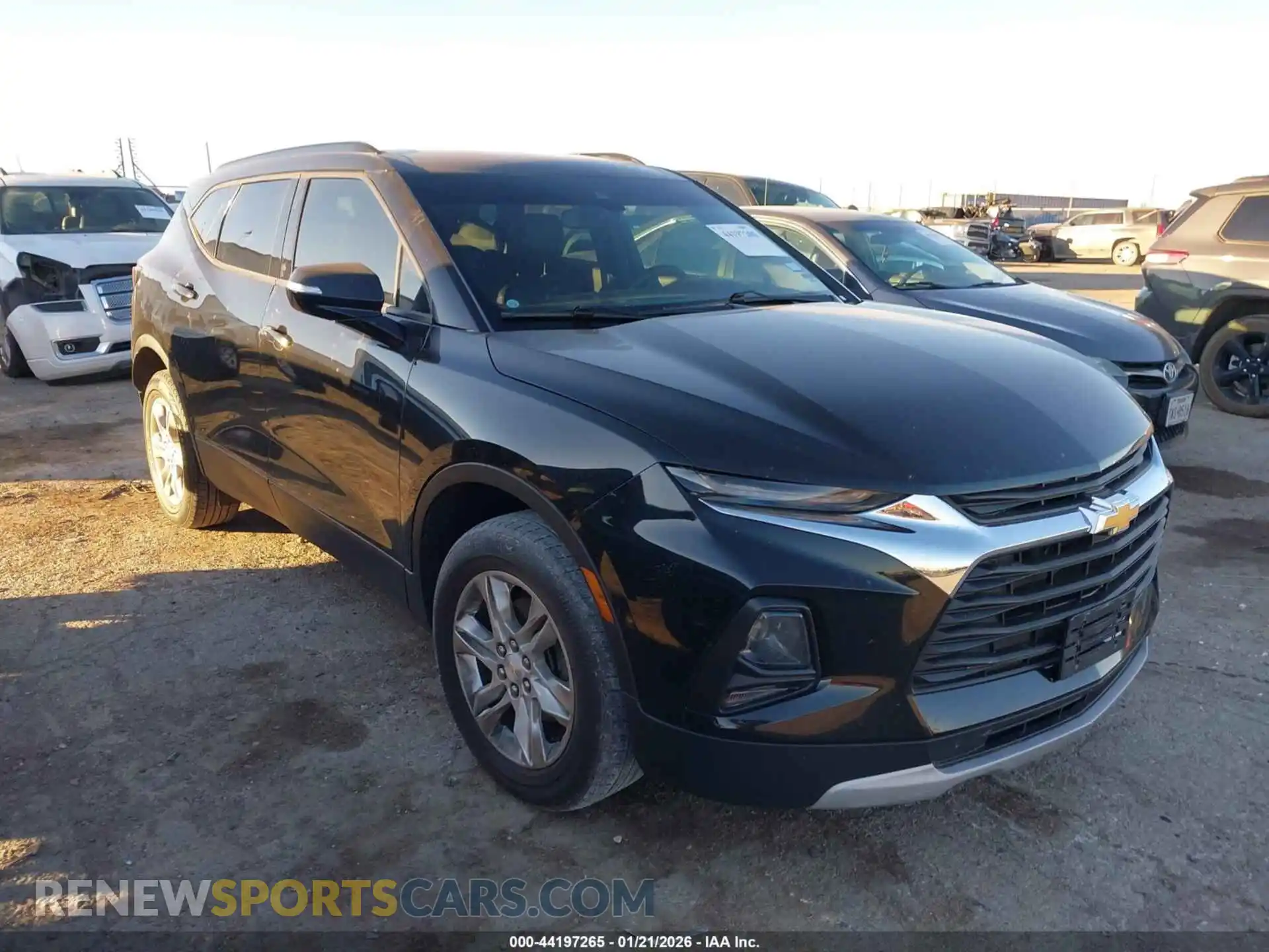 1 Photograph of a damaged car 3GNKBDRS5MS506038 CHEVROLET BLAZER 2021