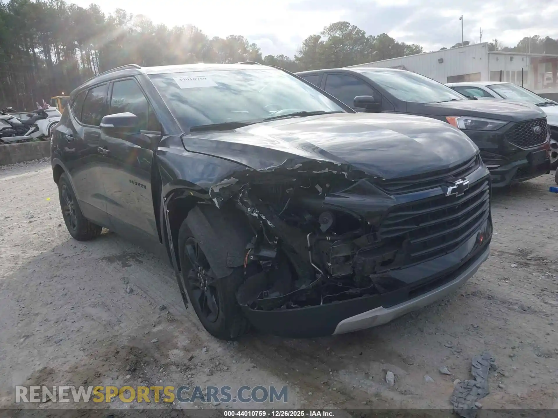1 Photograph of a damaged car 3GNKBDRS9MS537504 CHEVROLET BLAZER 2021