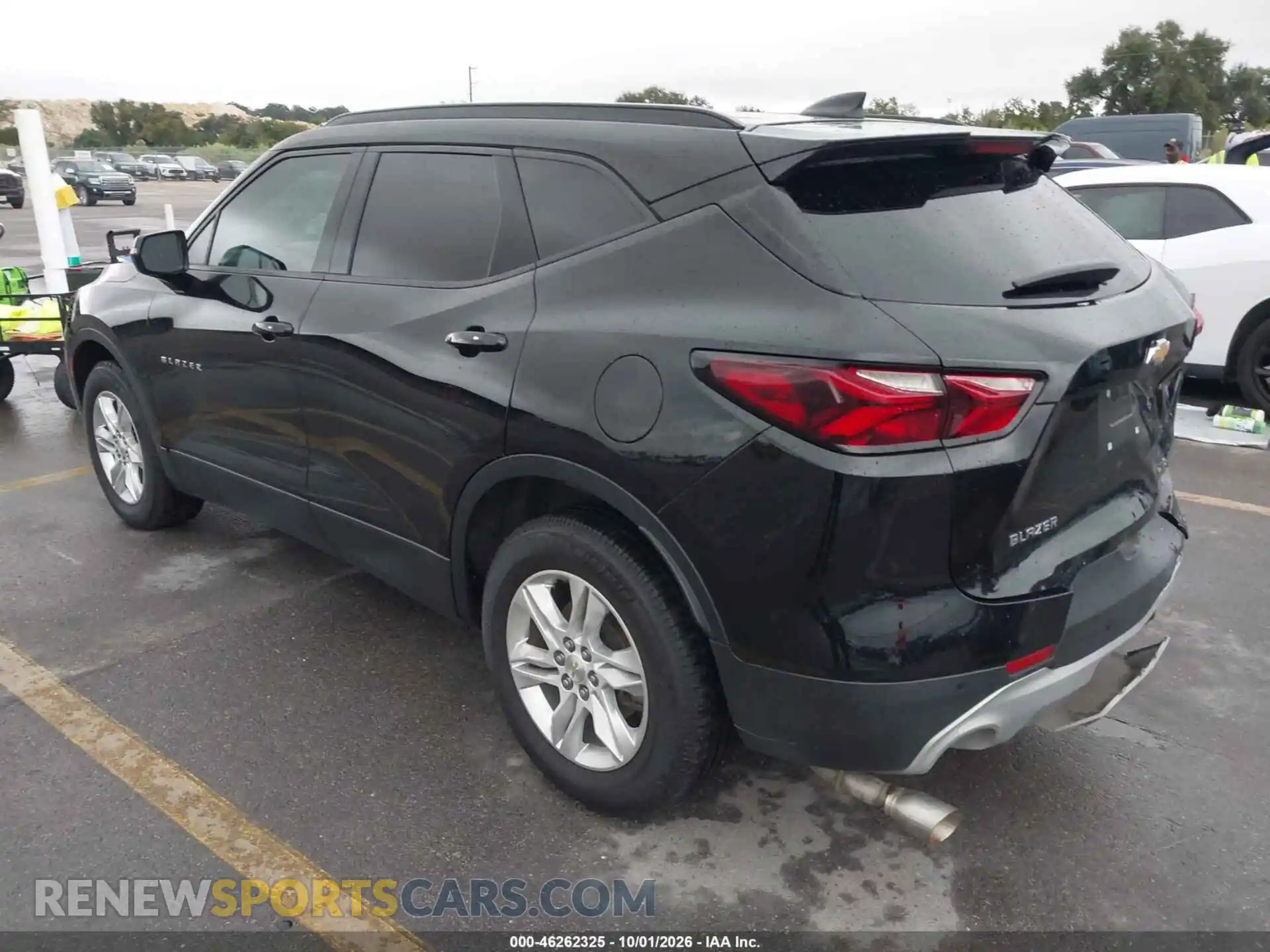 3 Photograph of a damaged car 3GNKBDRSXMS505838 CHEVROLET BLAZER 2021