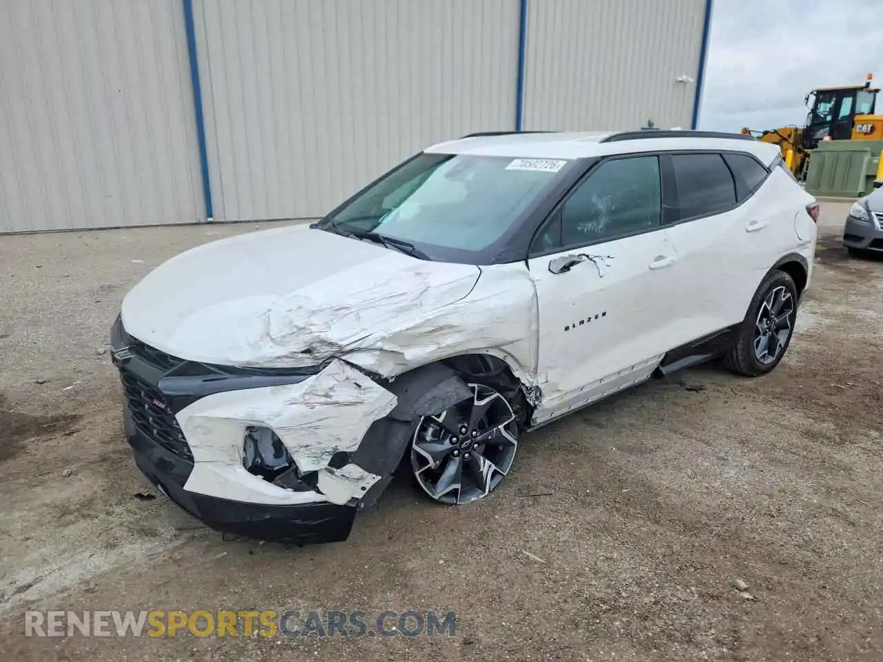1 Фотография поврежденного автомобиля 3GNKBERS1MS561768 CHEVROLET BLAZER 2021