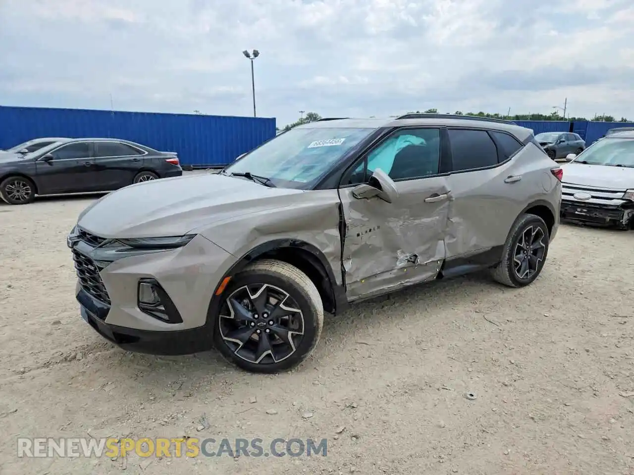 1 fotografías del automóvil dañado 3GNKBERS6MS572734 CHEVROLET BLAZER 2021