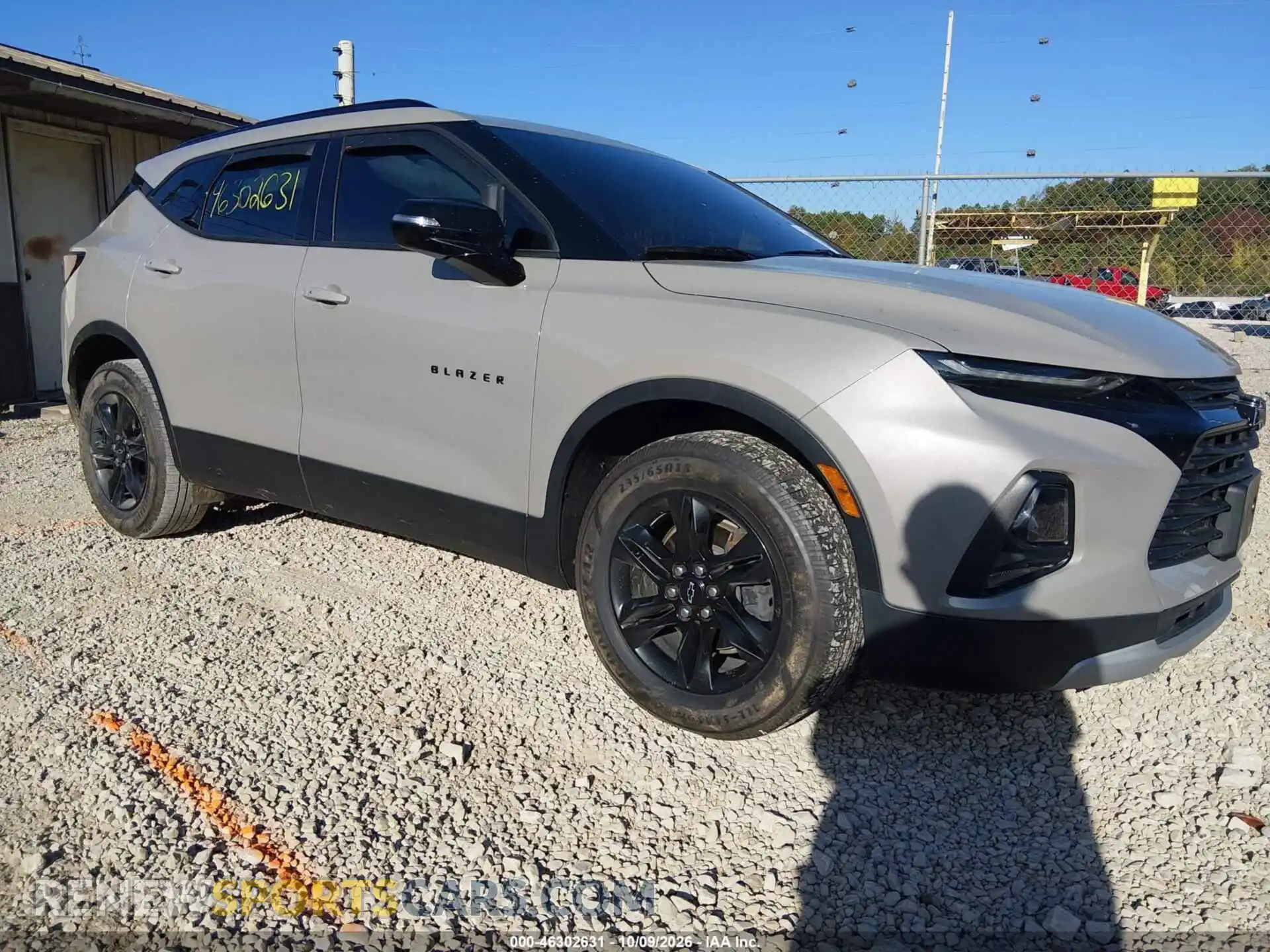 1 Фотография поврежденного автомобиля 3GNKBHR40MS554233 CHEVROLET BLAZER 2021