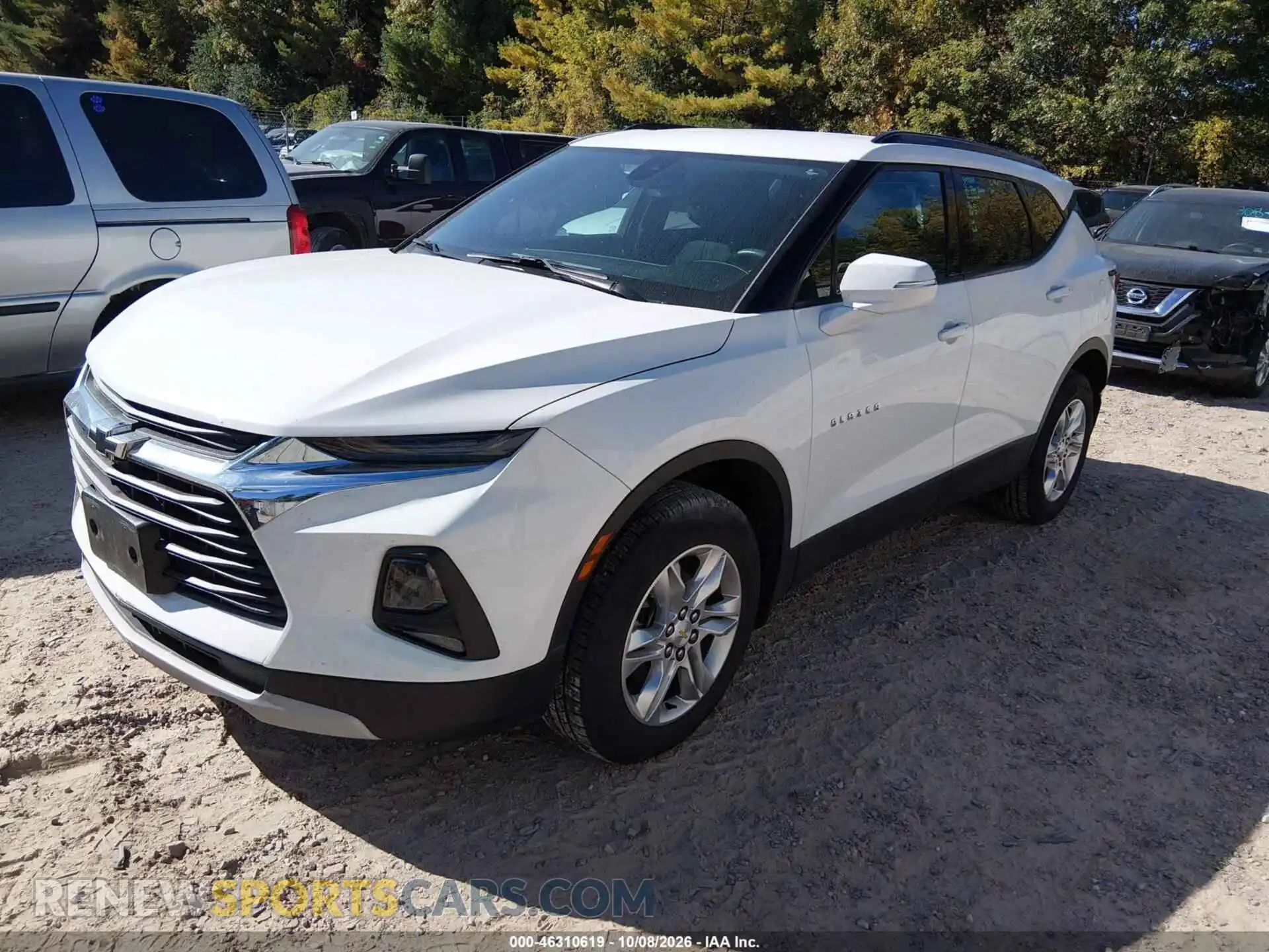 2 Photograph of a damaged car 3GNKBHR47MS559901 CHEVROLET BLAZER 2021