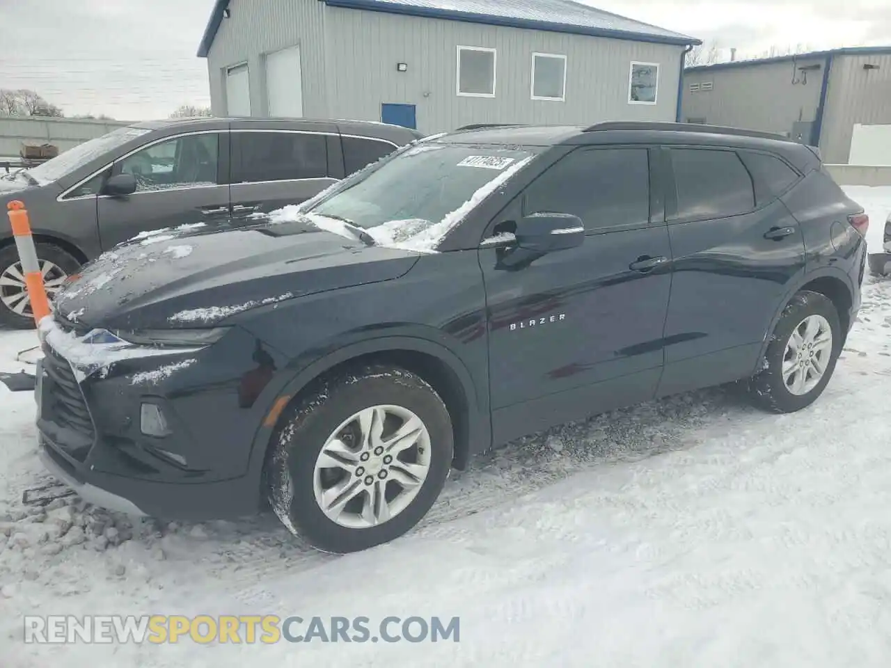 1 Photograph of a damaged car 3GNKBHR4XMS549458 CHEVROLET BLAZER 2021