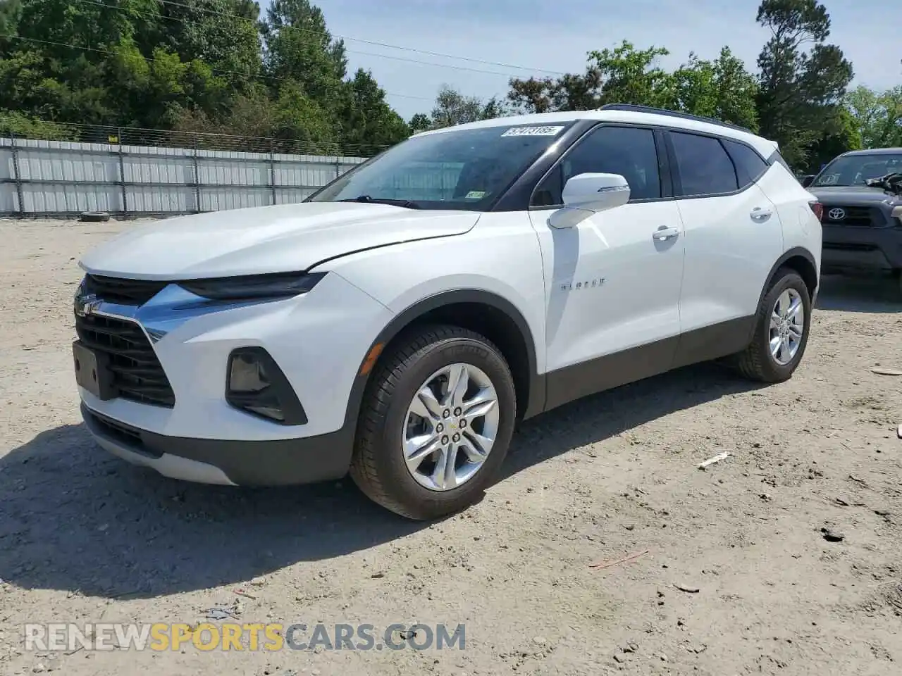 1 fotografías del automóvil dañado 3GNKBHRS2MS559318 CHEVROLET BLAZER 2021