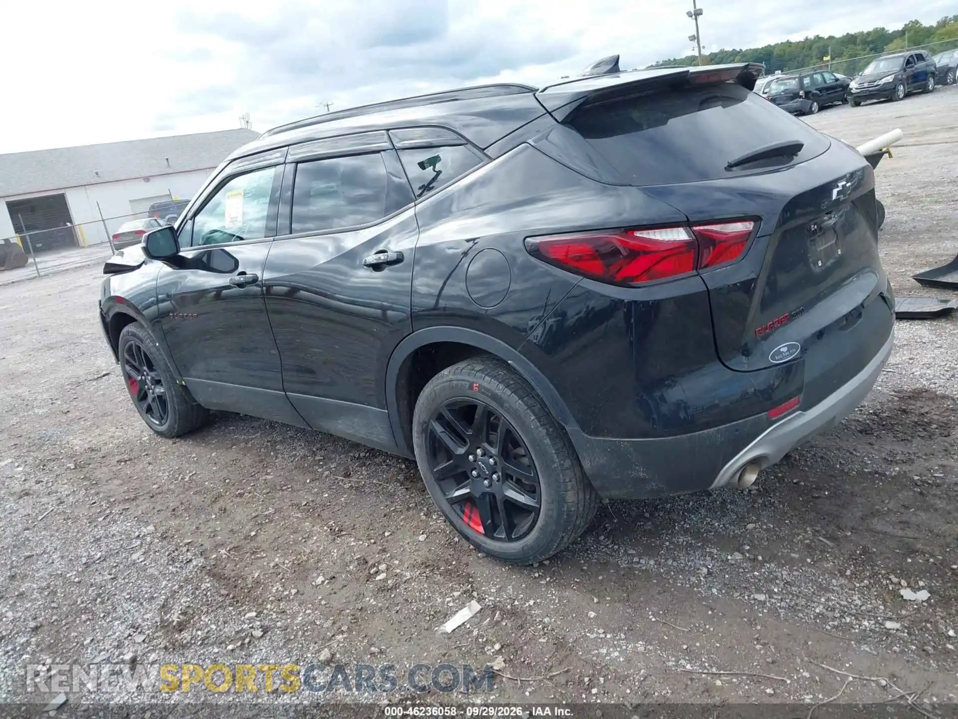 3 Photograph of a damaged car 3GNKBHRS6MS587364 CHEVROLET BLAZER 2021