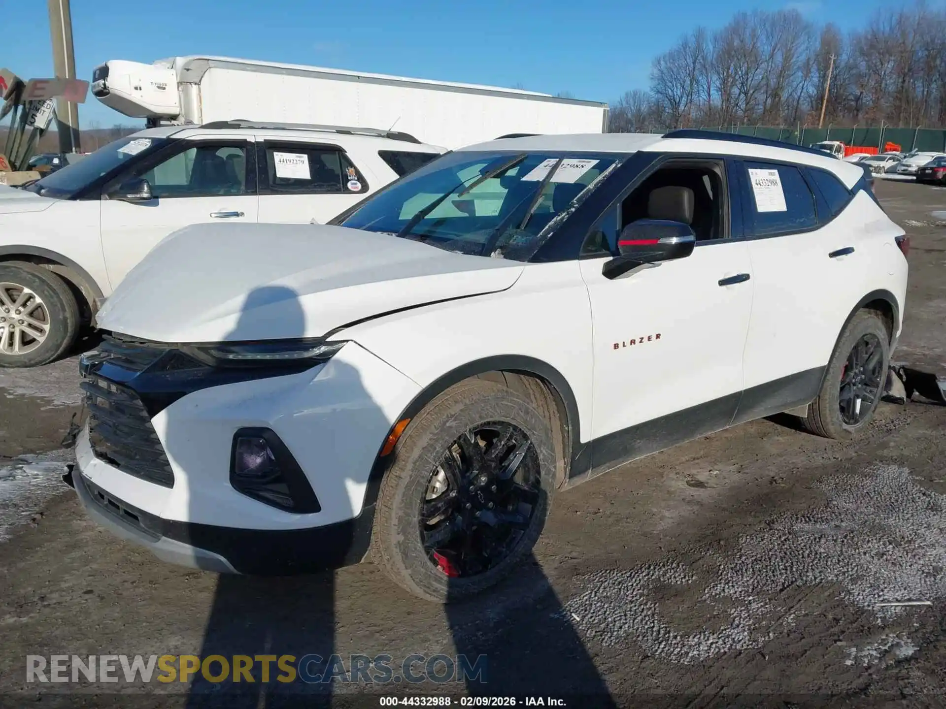 2 Photograph of a damaged car 3GNKBJRS8MS514861 CHEVROLET BLAZER 2021