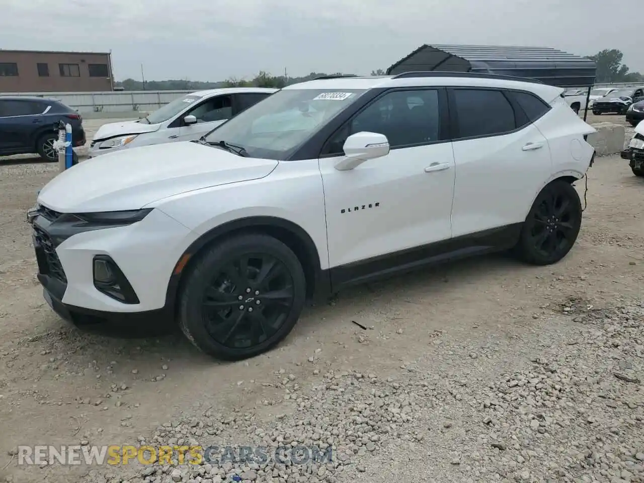 1 fotografías del automóvil dañado 3GNKBKRS6MS524293 CHEVROLET BLAZER 2021