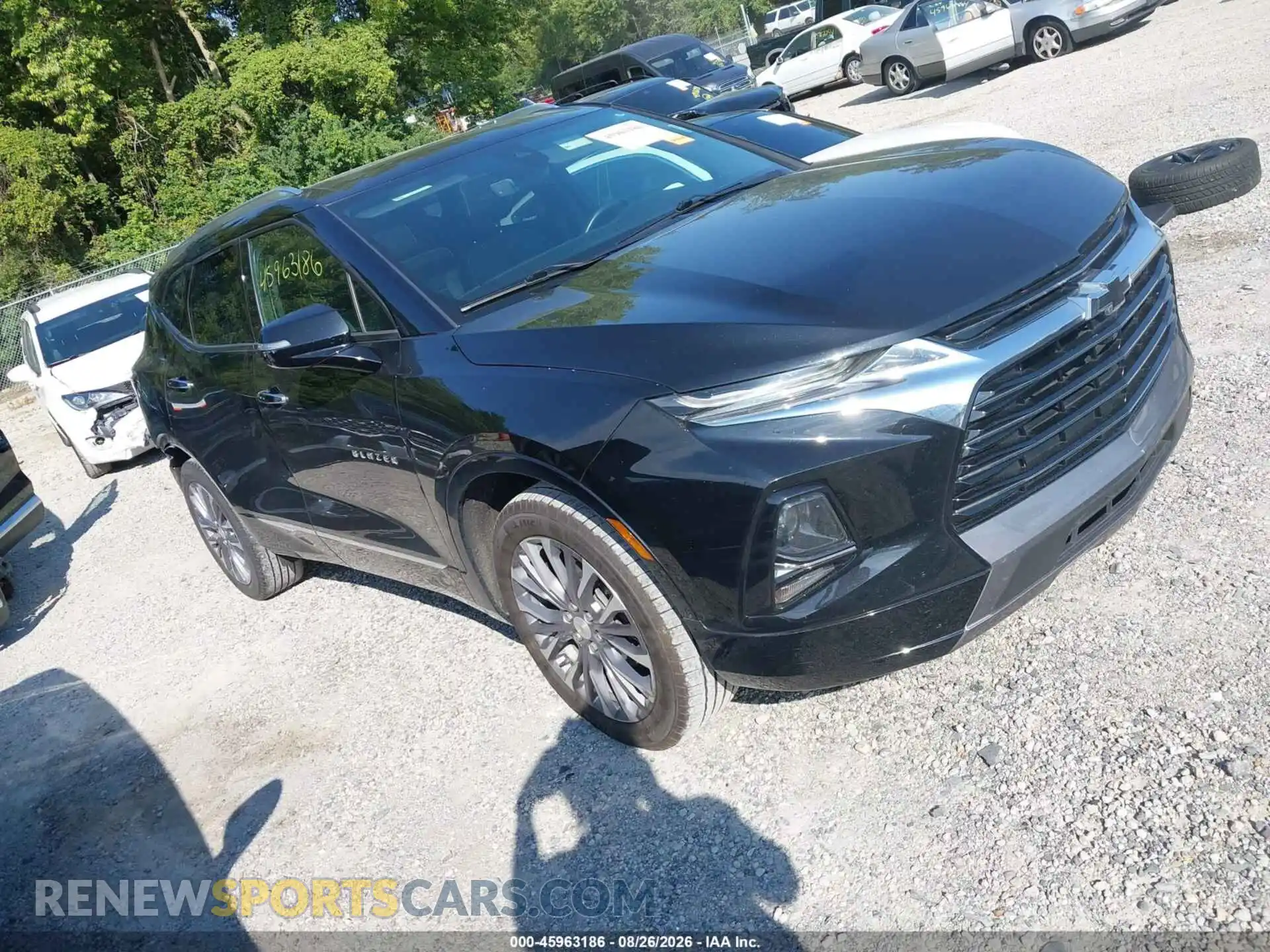 1 Photograph of a damaged car 3GNKBLR43MS534013 CHEVROLET BLAZER 2021