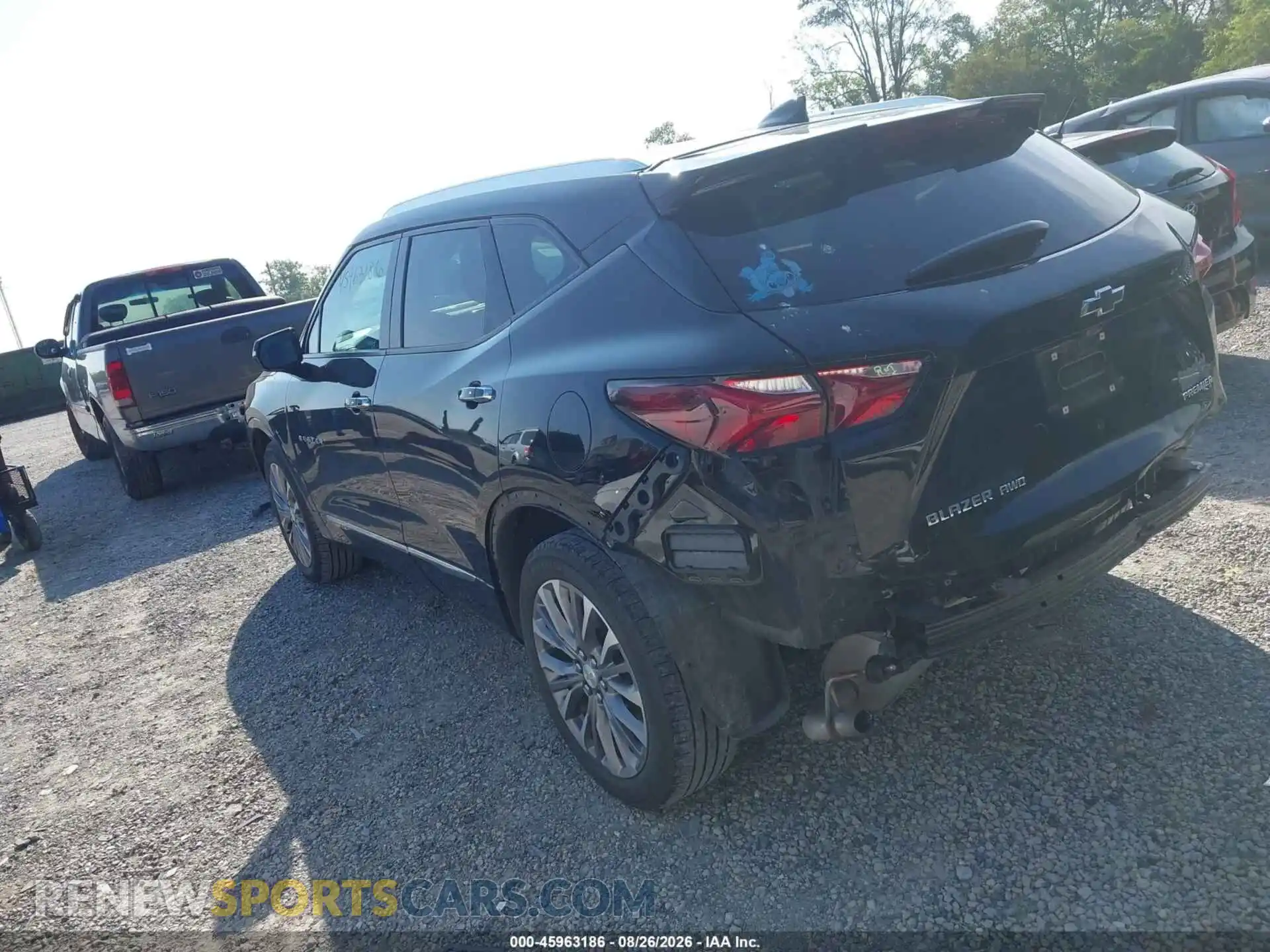 3 Photograph of a damaged car 3GNKBLR43MS534013 CHEVROLET BLAZER 2021