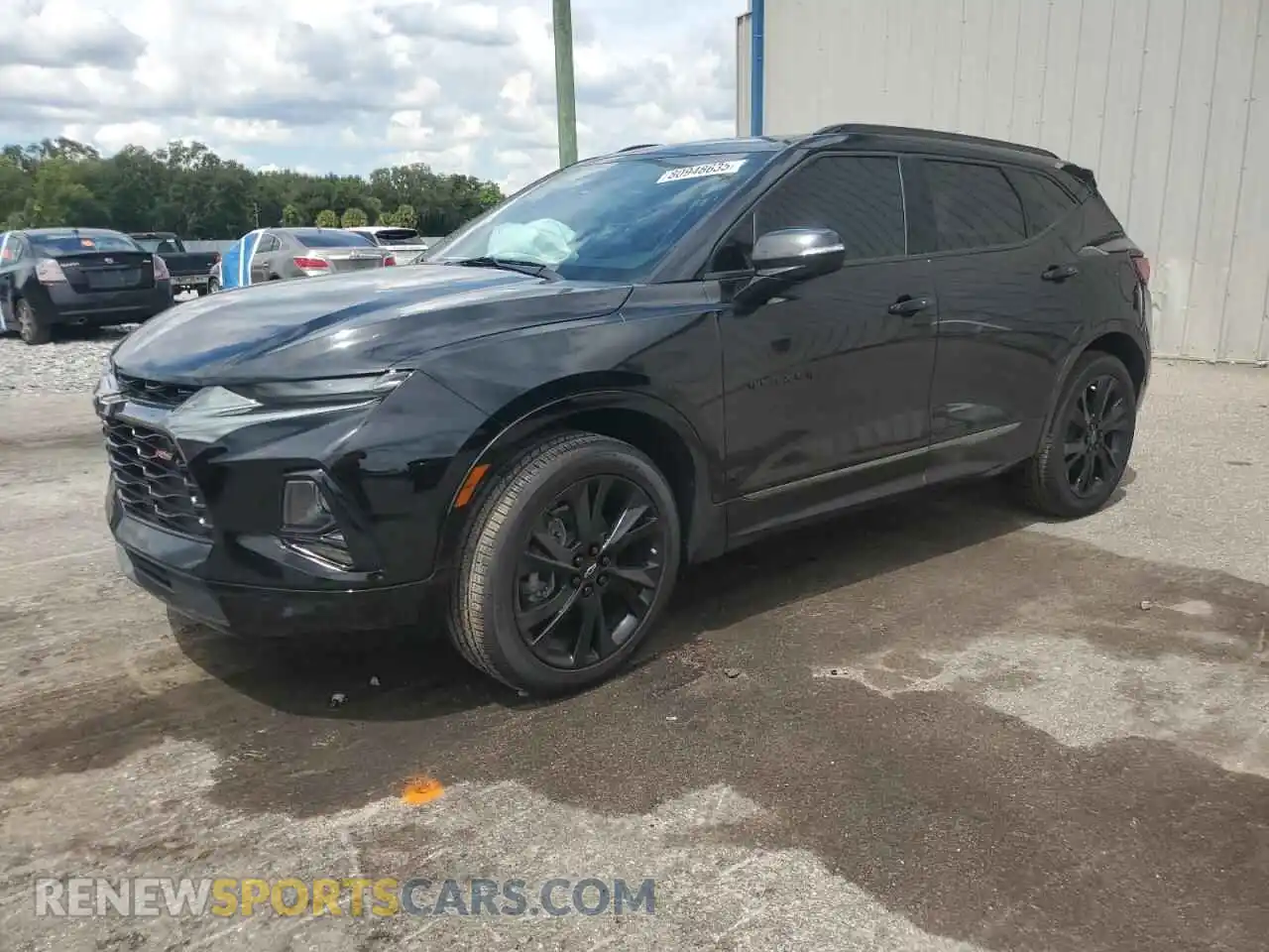 1 Photograph of a damaged car 3GNKBERSXNS144649 CHEVROLET BLAZER 2022