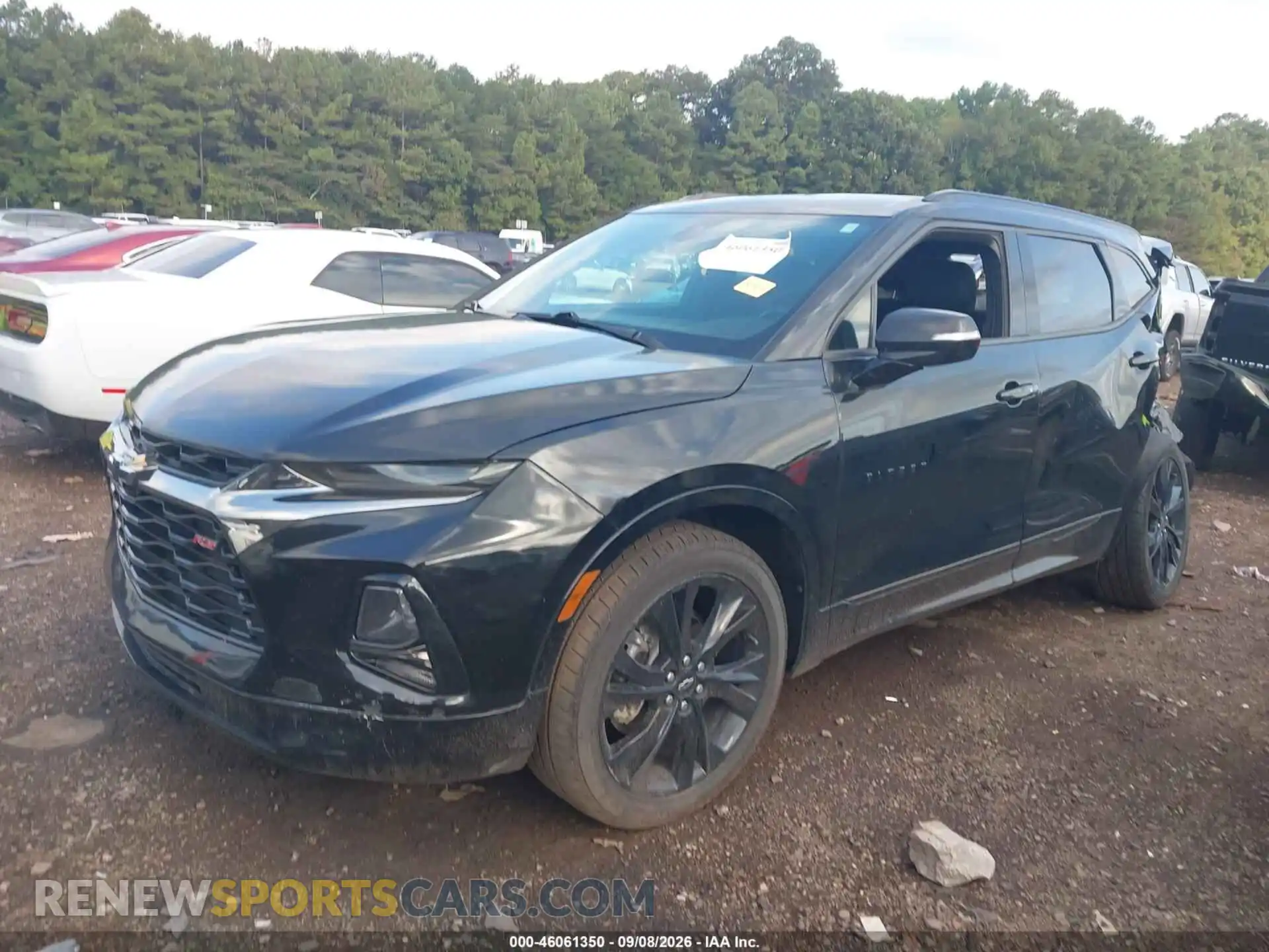 2 Photograph of a damaged car 3GNKBERSXNS221956 CHEVROLET BLAZER 2022