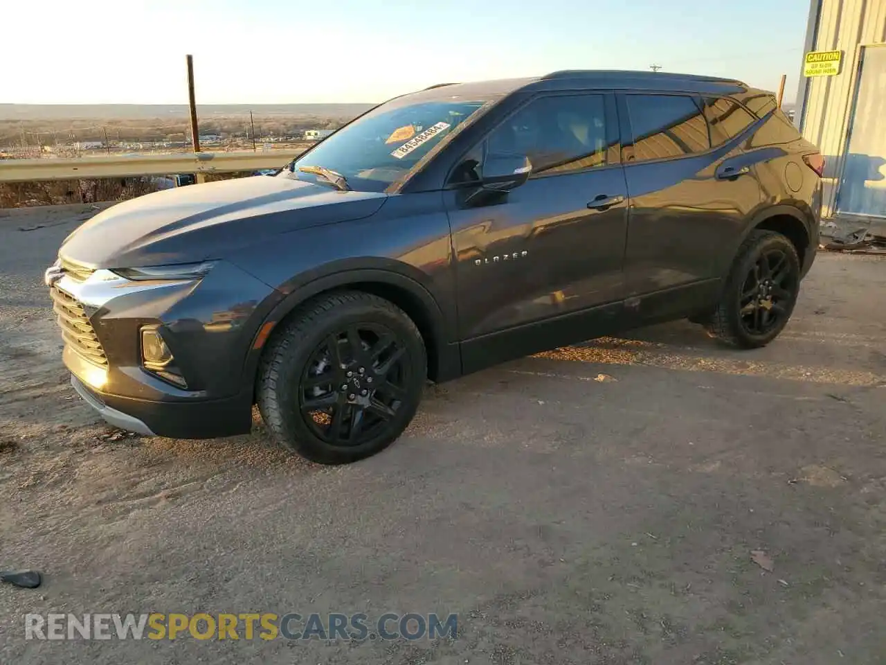 1 fotografías del automóvil dañado 3GNKBJRSXNS218029 CHEVROLET BLAZER 2022