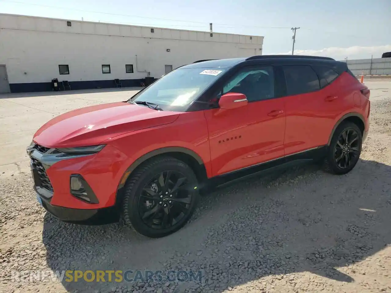 1 Photograph of a damaged car 3GNKBKRS0NS142987 CHEVROLET BLAZER 2022