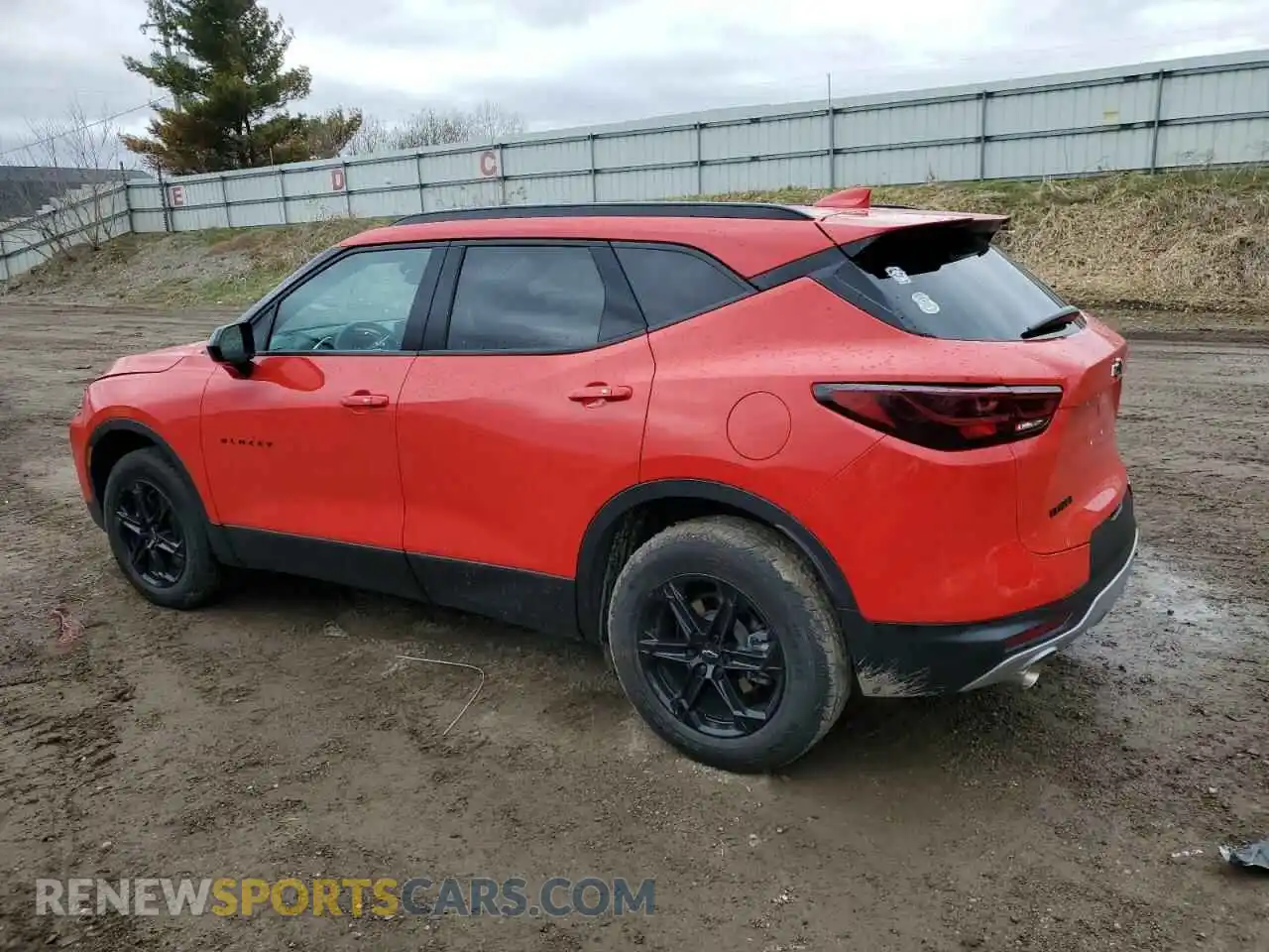 2 Photograph of a damaged car 3GNKBCR40PS201725 CHEVROLET BLAZER 2023