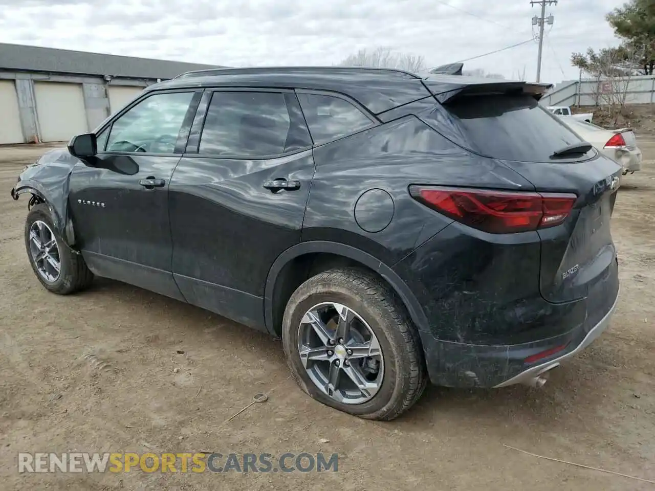 2 Photograph of a damaged car 3GNKBCR42PS218123 CHEVROLET BLAZER 2023