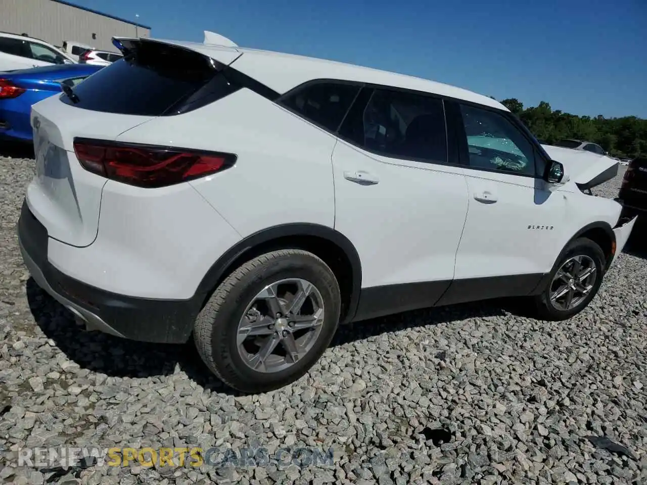 3 Photograph of a damaged car 3GNKBCR44PS210816 CHEVROLET BLAZER 2023