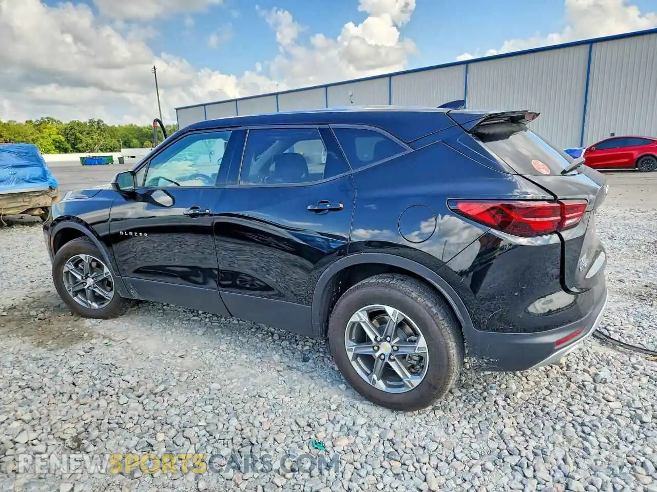 2 Photograph of a damaged car 3GNKBCR45PS166177 CHEVROLET BLAZER 2023