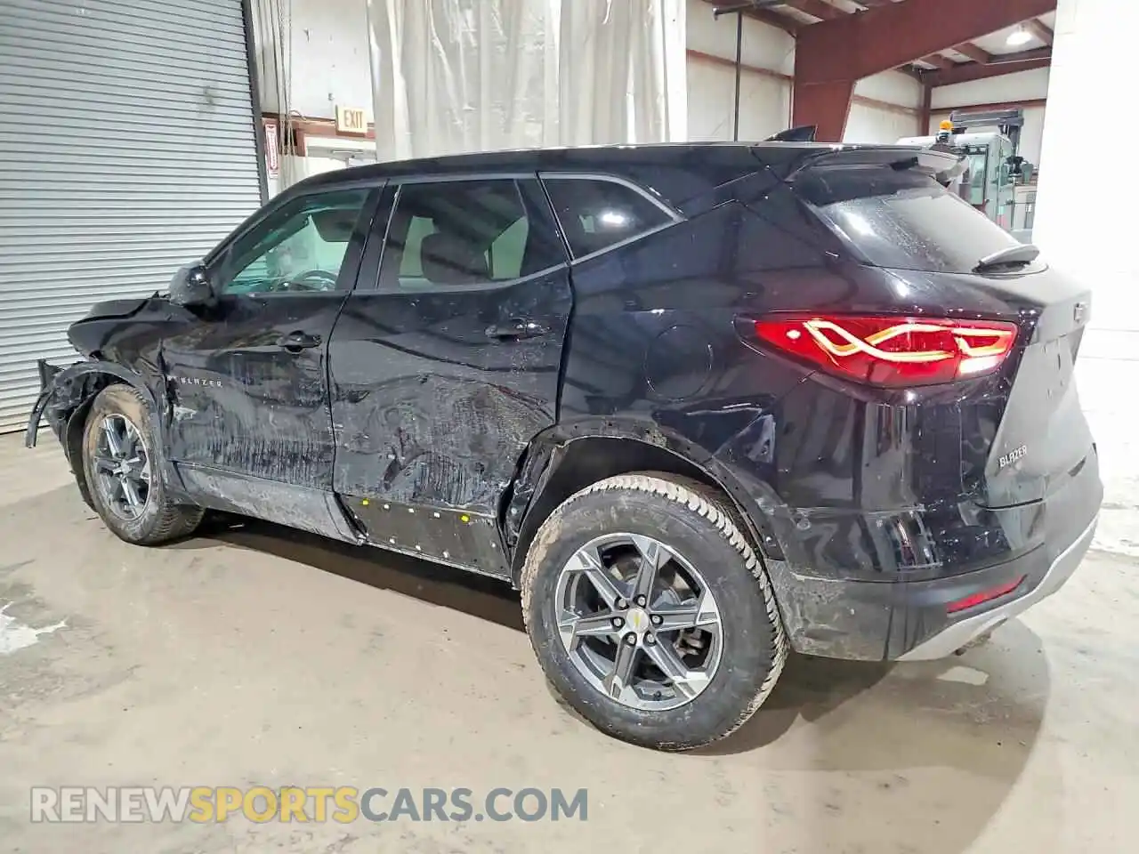 2 Photograph of a damaged car 3GNKBCR46PS180542 CHEVROLET BLAZER 2023