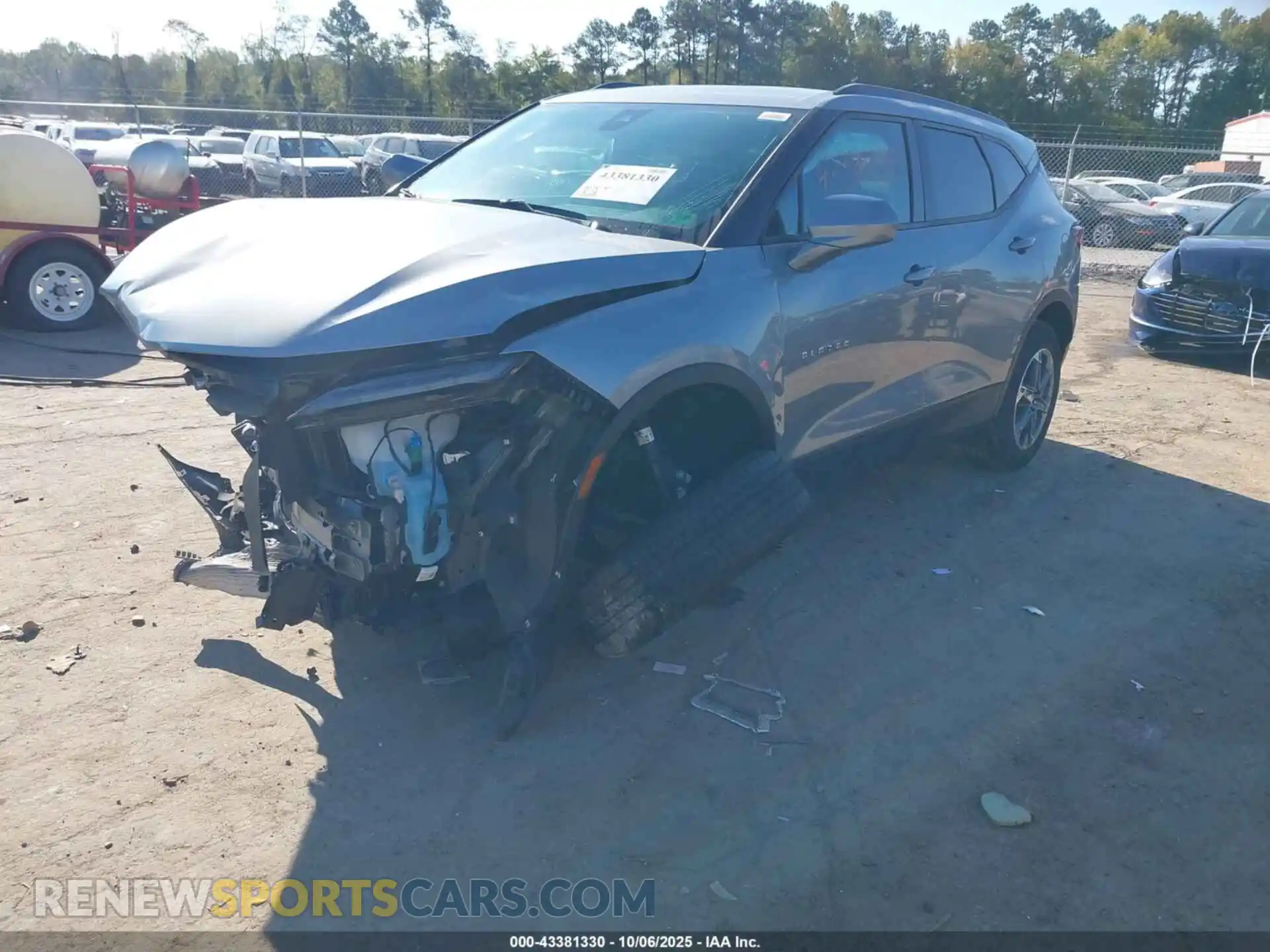 2 Photograph of a damaged car 3GNKBCR48PS214920 CHEVROLET BLAZER 2023