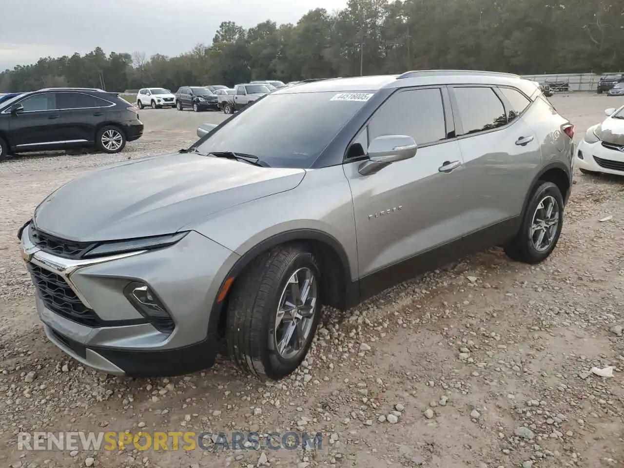 1 Photograph of a damaged car 3GNKBDR41PS194063 CHEVROLET BLAZER 2023