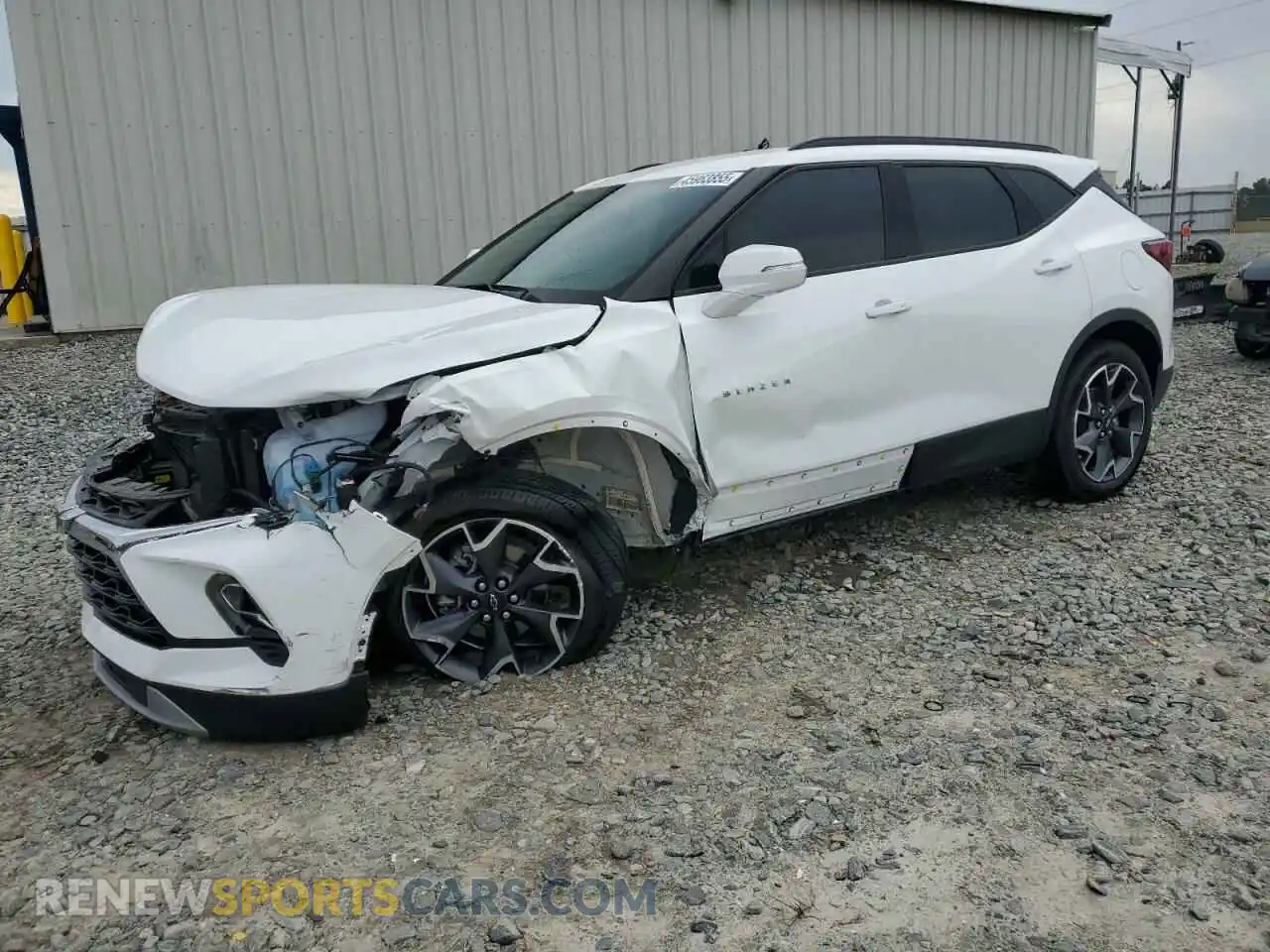 1 Фотография поврежденного автомобиля 3GNKBDR47PS185075 CHEVROLET BLAZER 2023