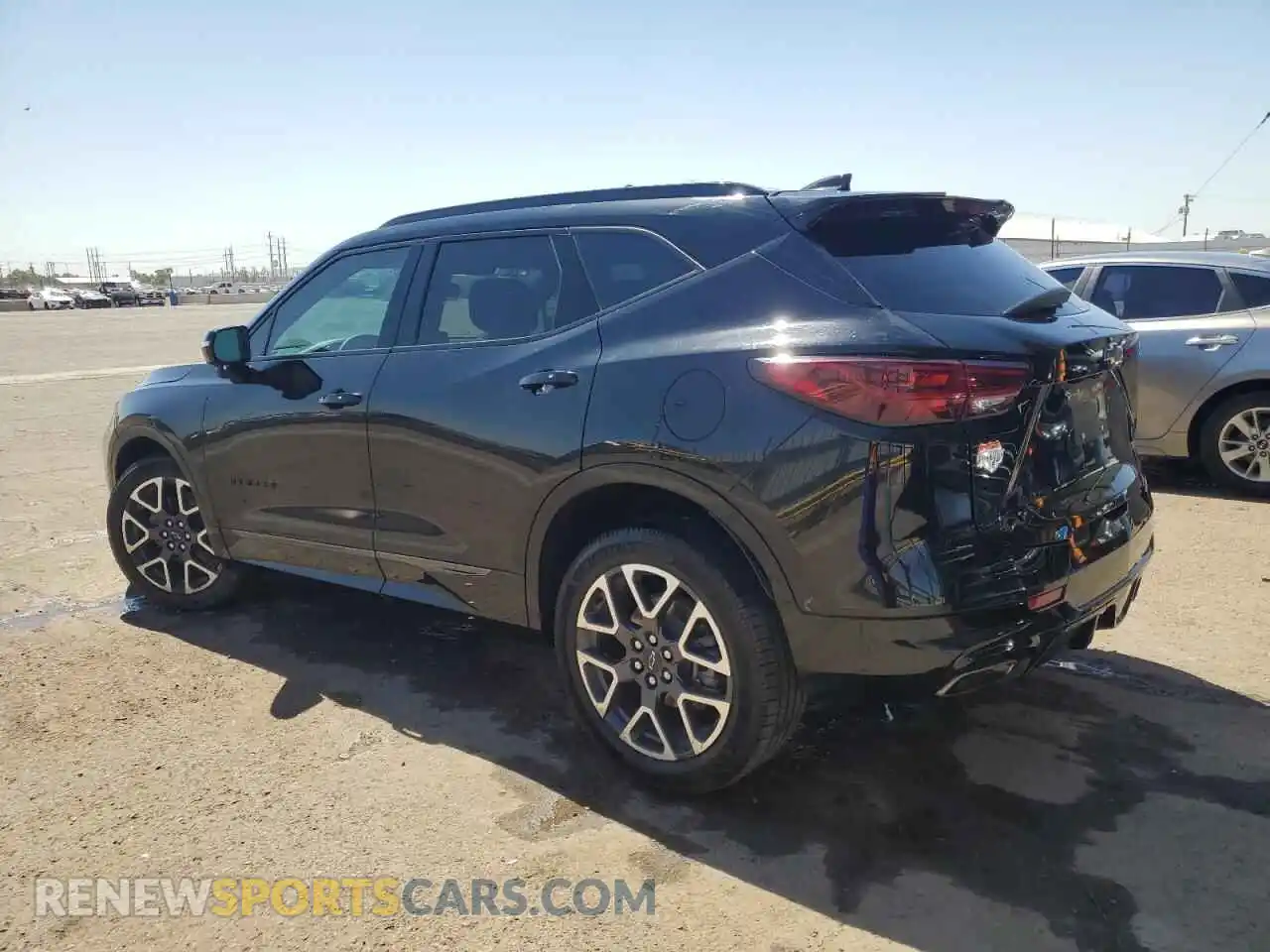 2 Photograph of a damaged car 3GNKBERS5PS207949 CHEVROLET BLAZER 2023
