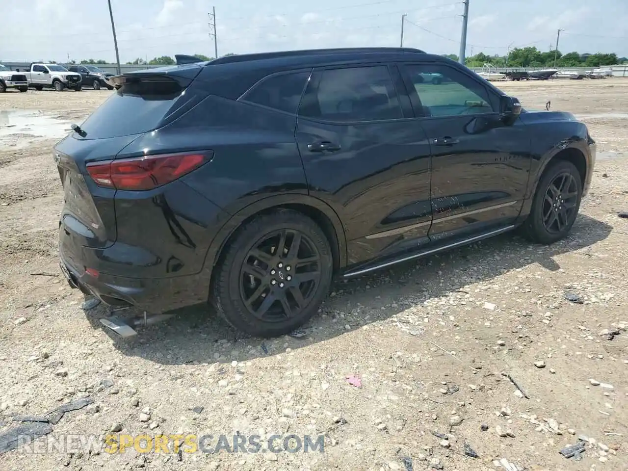 3 Photograph of a damaged car 3GNKBERS5PS228459 CHEVROLET BLAZER 2023