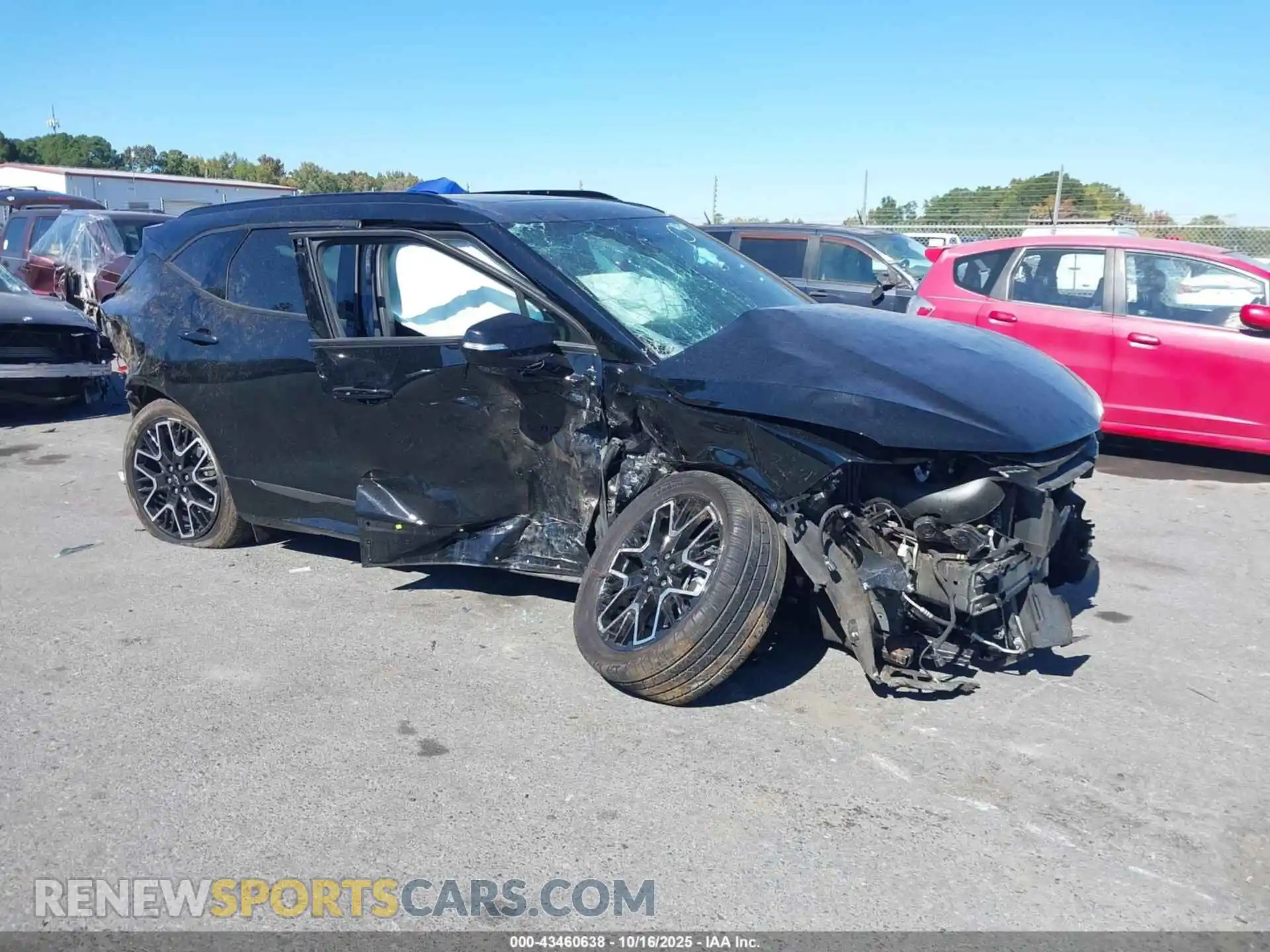 1 Photograph of a damaged car 3GNKBERS7PS101387 CHEVROLET BLAZER 2023