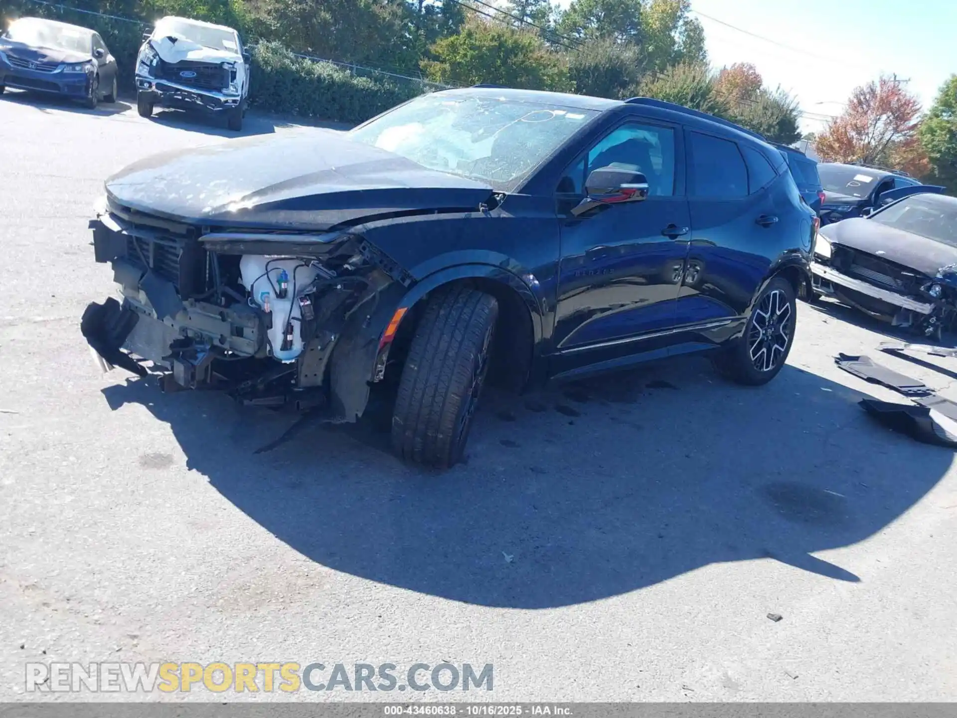 2 Photograph of a damaged car 3GNKBERS7PS101387 CHEVROLET BLAZER 2023