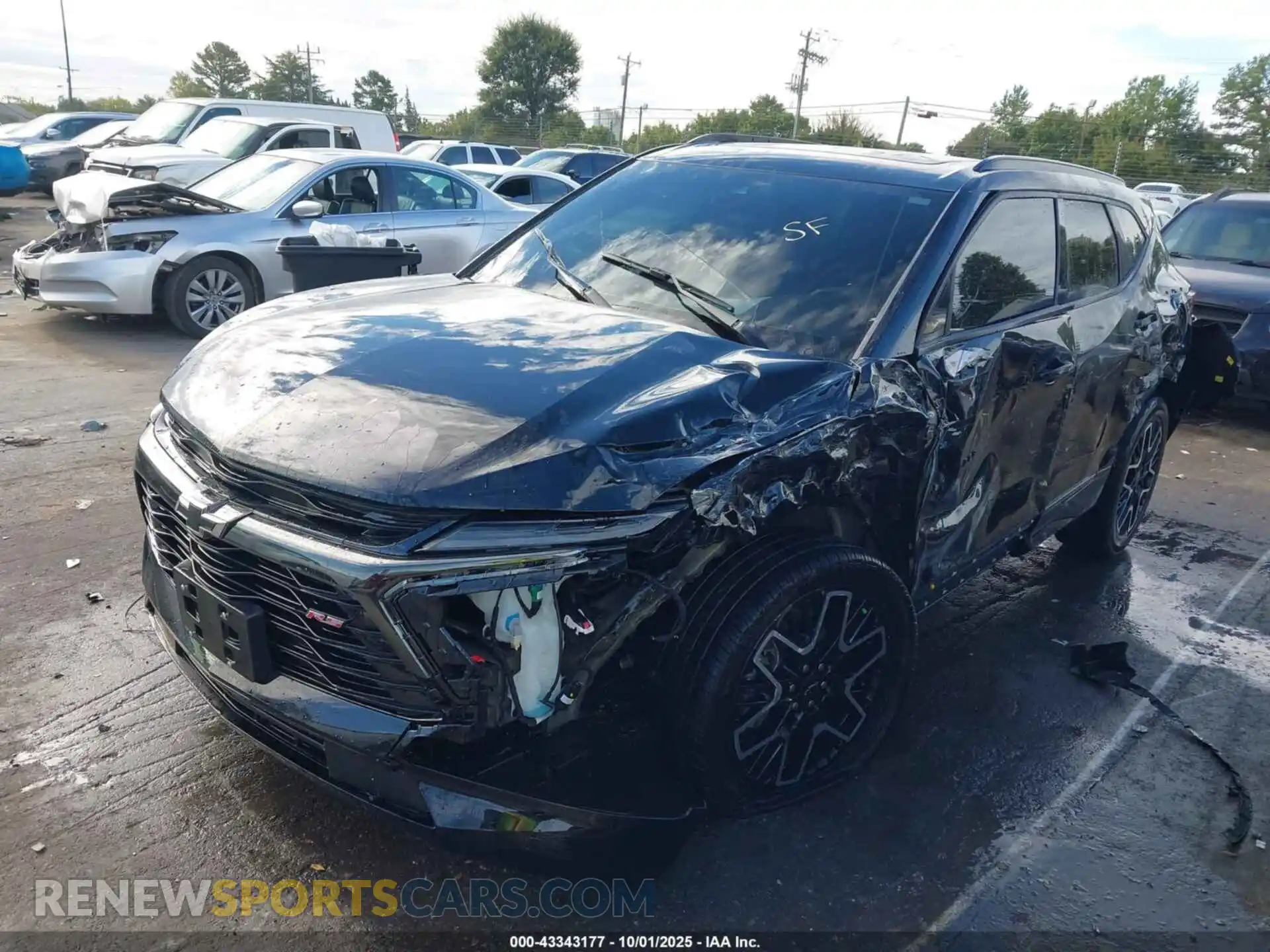 2 Photograph of a damaged car 3GNKBERSXPS155315 CHEVROLET BLAZER 2023