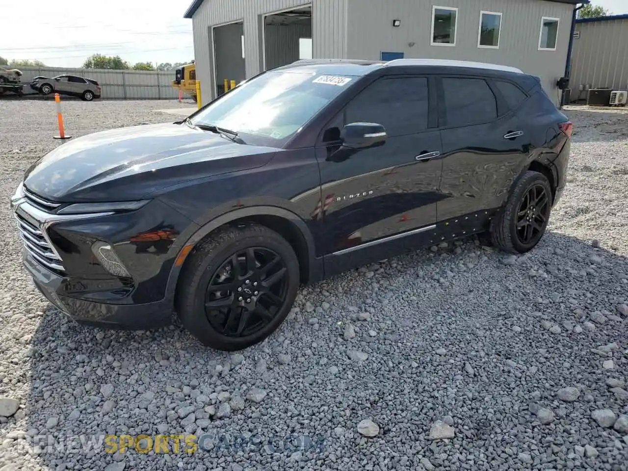 1 Photograph of a damaged car 3GNKBFRS8PS114817 CHEVROLET BLAZER 2023