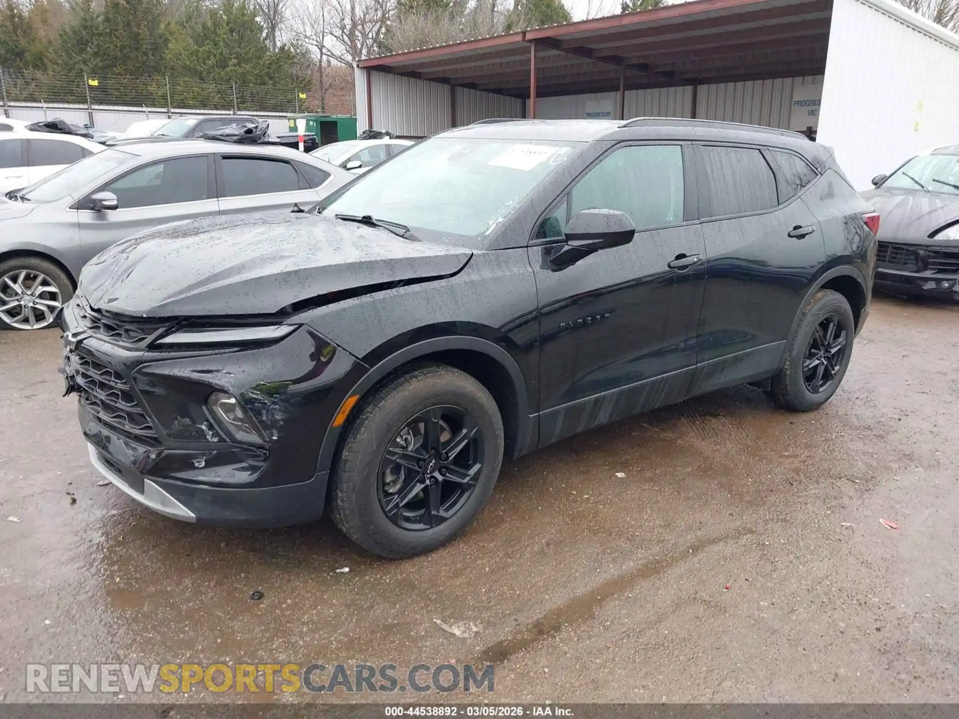 2 Photograph of a damaged car 3GNKBHR40PS105316 CHEVROLET BLAZER 2023