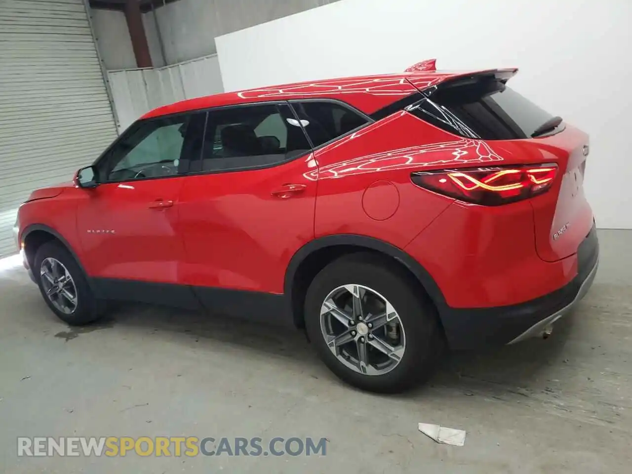 2 Photograph of a damaged car 3GNKBHR40PS213886 CHEVROLET BLAZER 2023