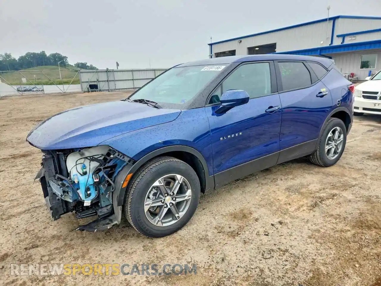 1 Photograph of a damaged car 3GNKBHR43PS147768 CHEVROLET BLAZER 2023