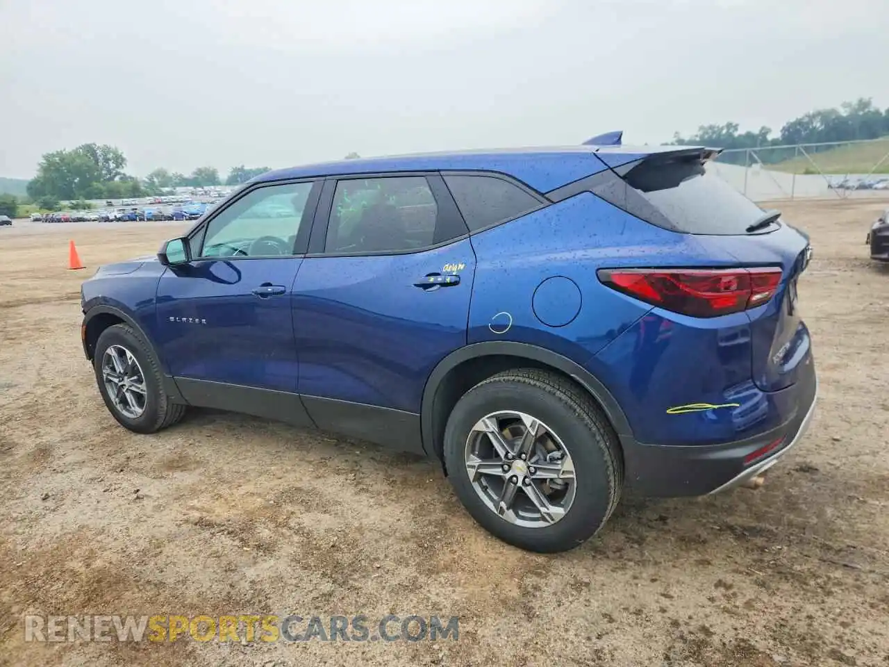 2 Photograph of a damaged car 3GNKBHR43PS147768 CHEVROLET BLAZER 2023