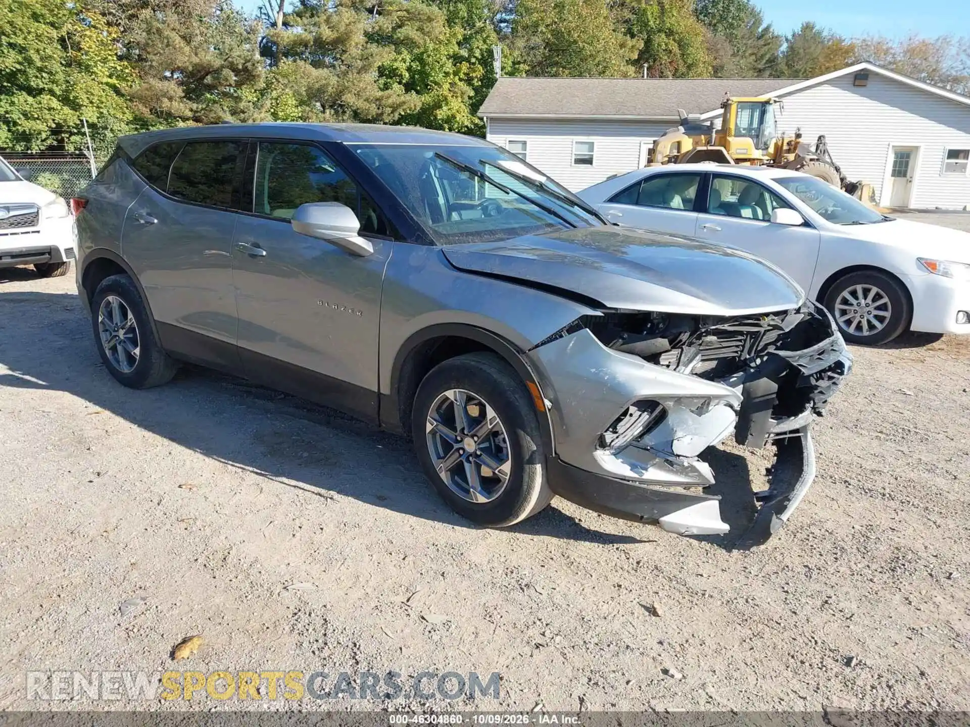 1 fotografías del automóvil dañado 3GNKBHR44PS150548 CHEVROLET BLAZER 2023