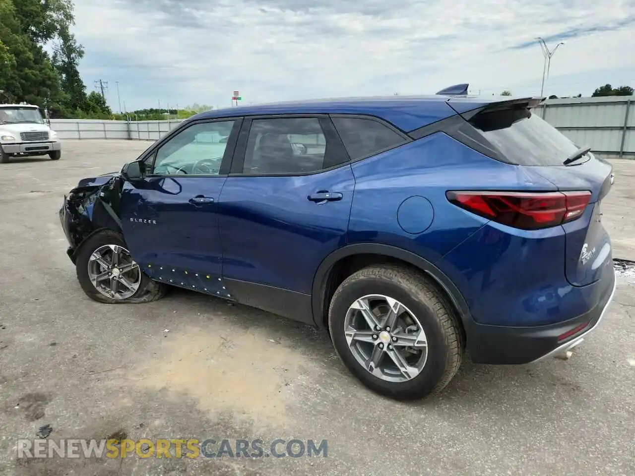 2 Photograph of a damaged car 3GNKBHR45PS148582 CHEVROLET BLAZER 2023