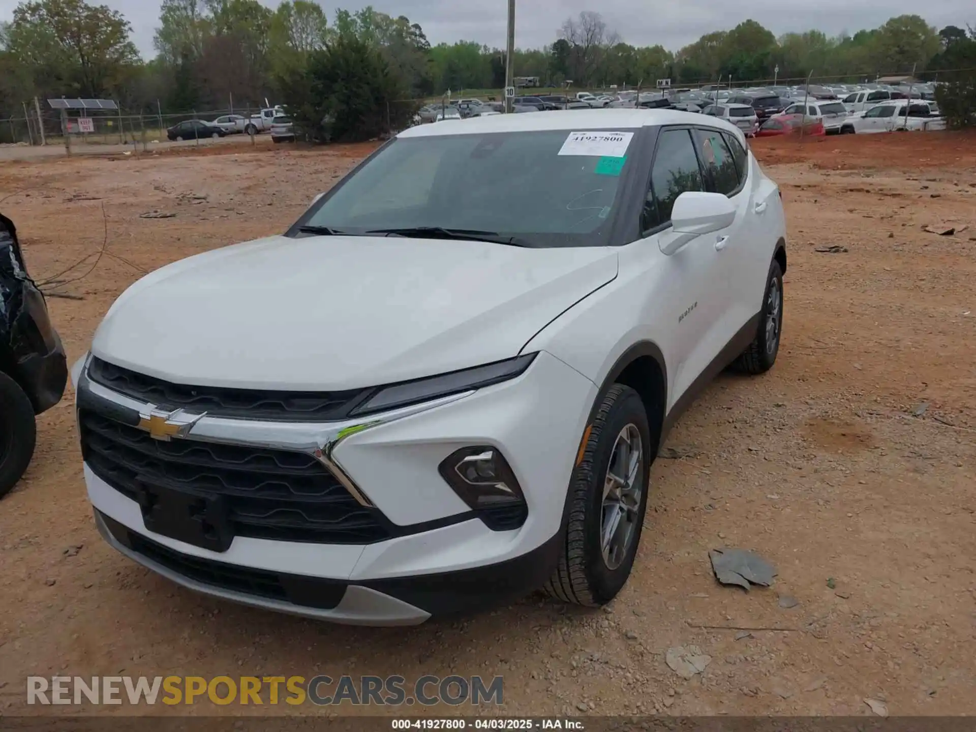 2 Photograph of a damaged car 3GNKBHR45PS234006 CHEVROLET BLAZER 2023