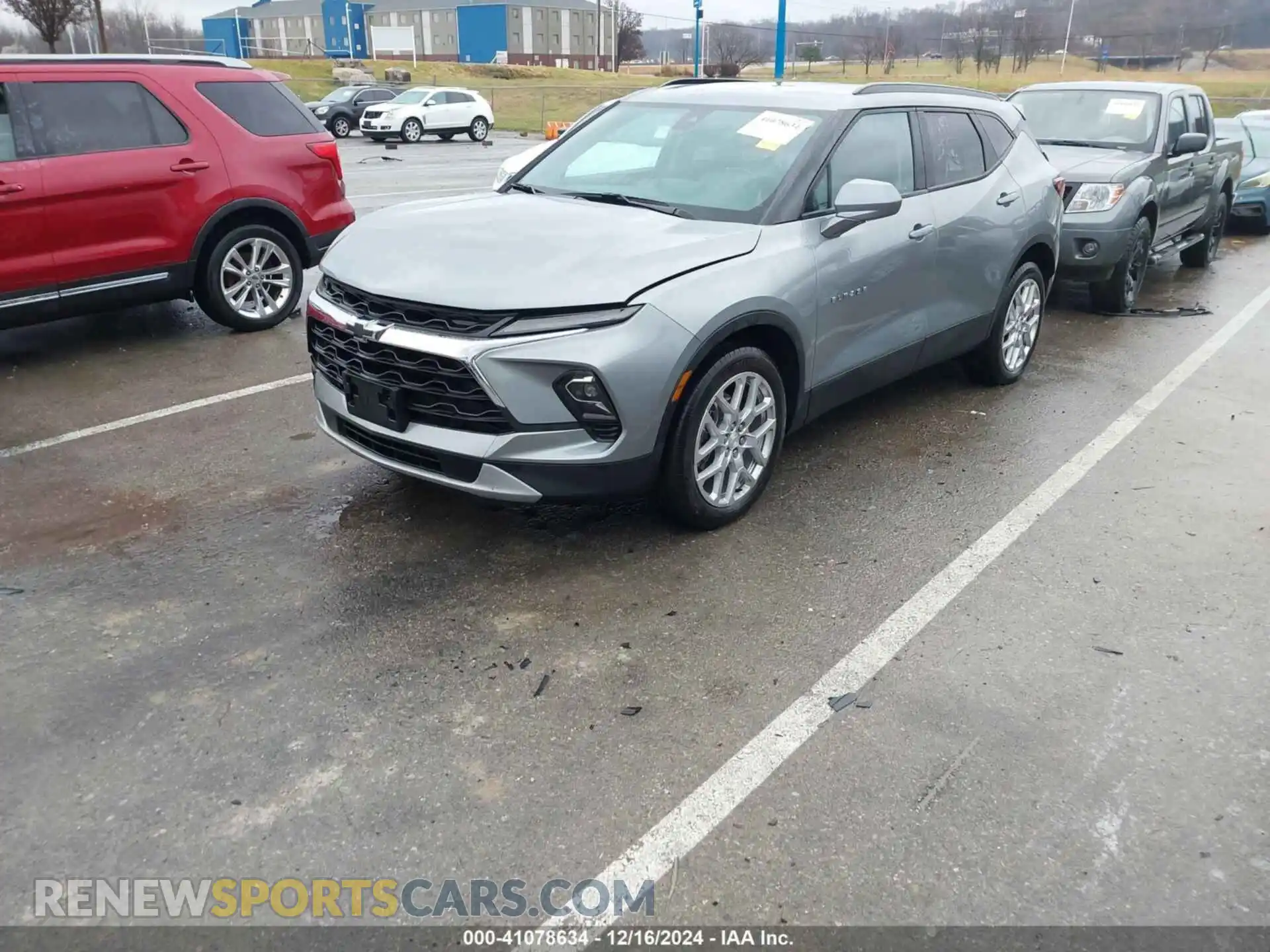 2 Photograph of a damaged car 3GNKBHR48PS137043 CHEVROLET BLAZER 2023
