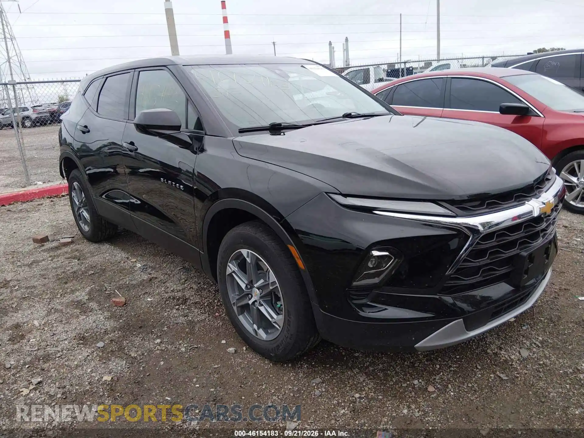 1 Фотография поврежденного автомобиля 3GNKBHR49PS102611 CHEVROLET BLAZER 2023