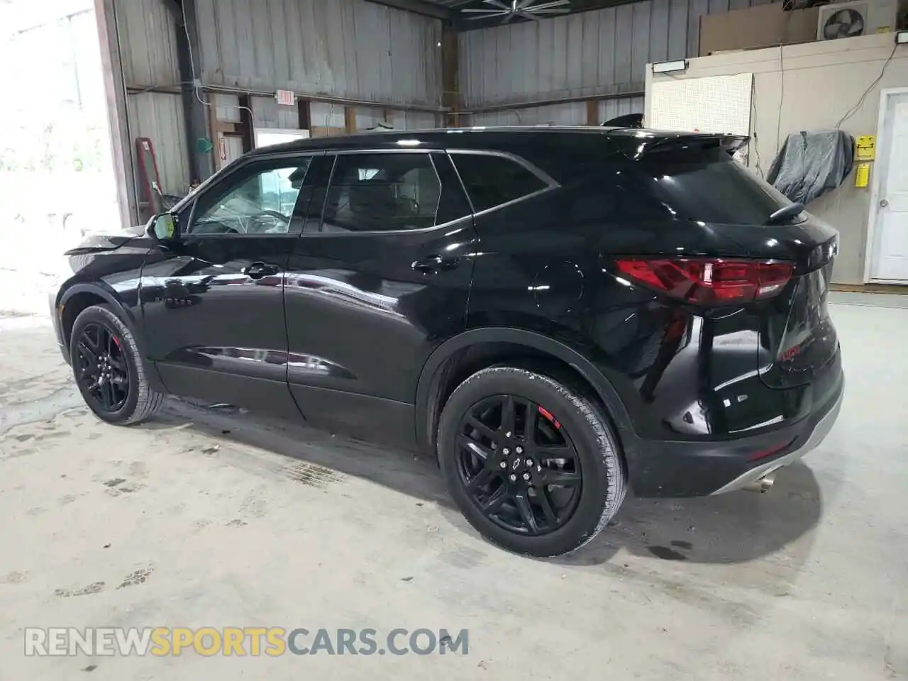 2 Photograph of a damaged car 3GNKBHR49PS111700 CHEVROLET BLAZER 2023